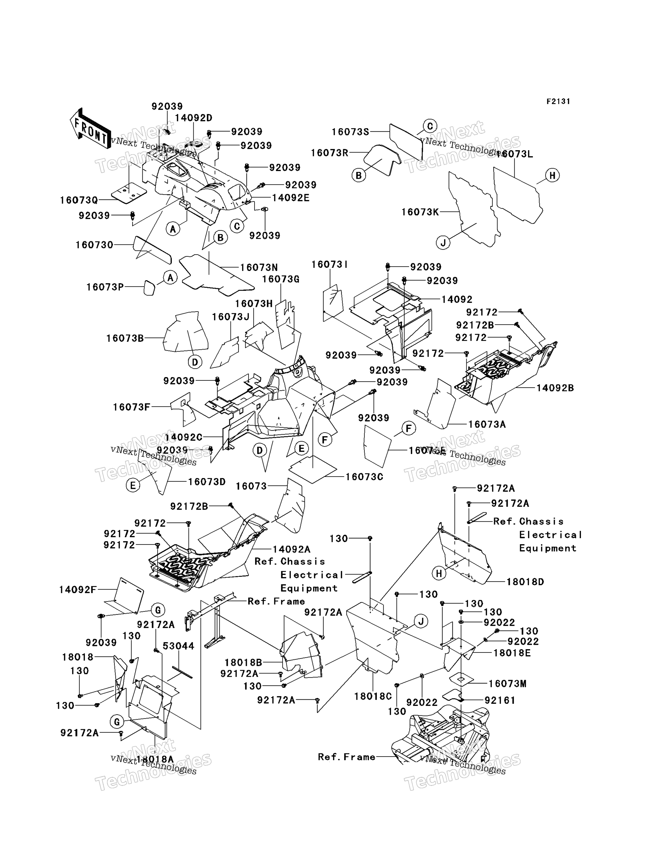 Рама Fittings (Rear)