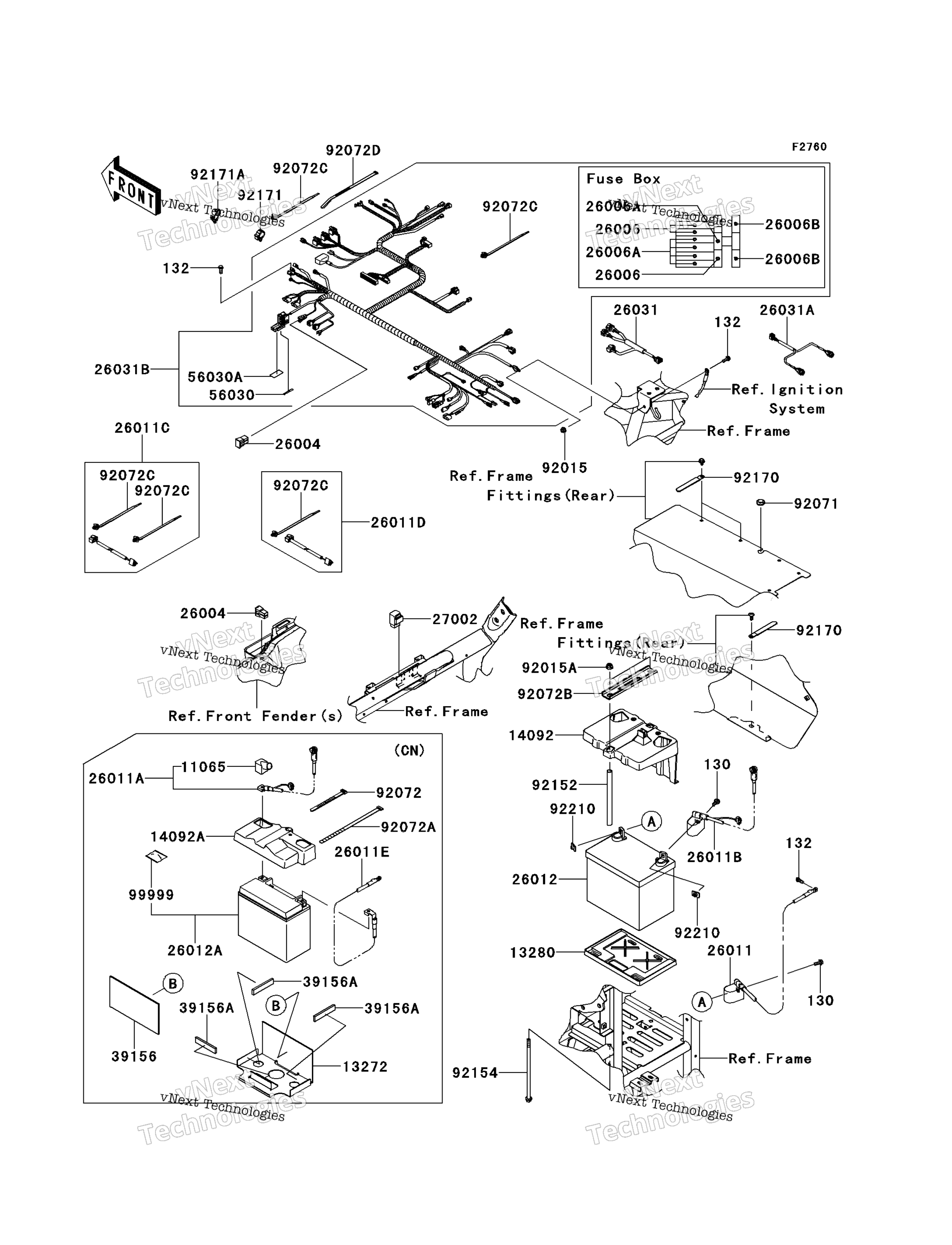 Шасси Electrical Equipment