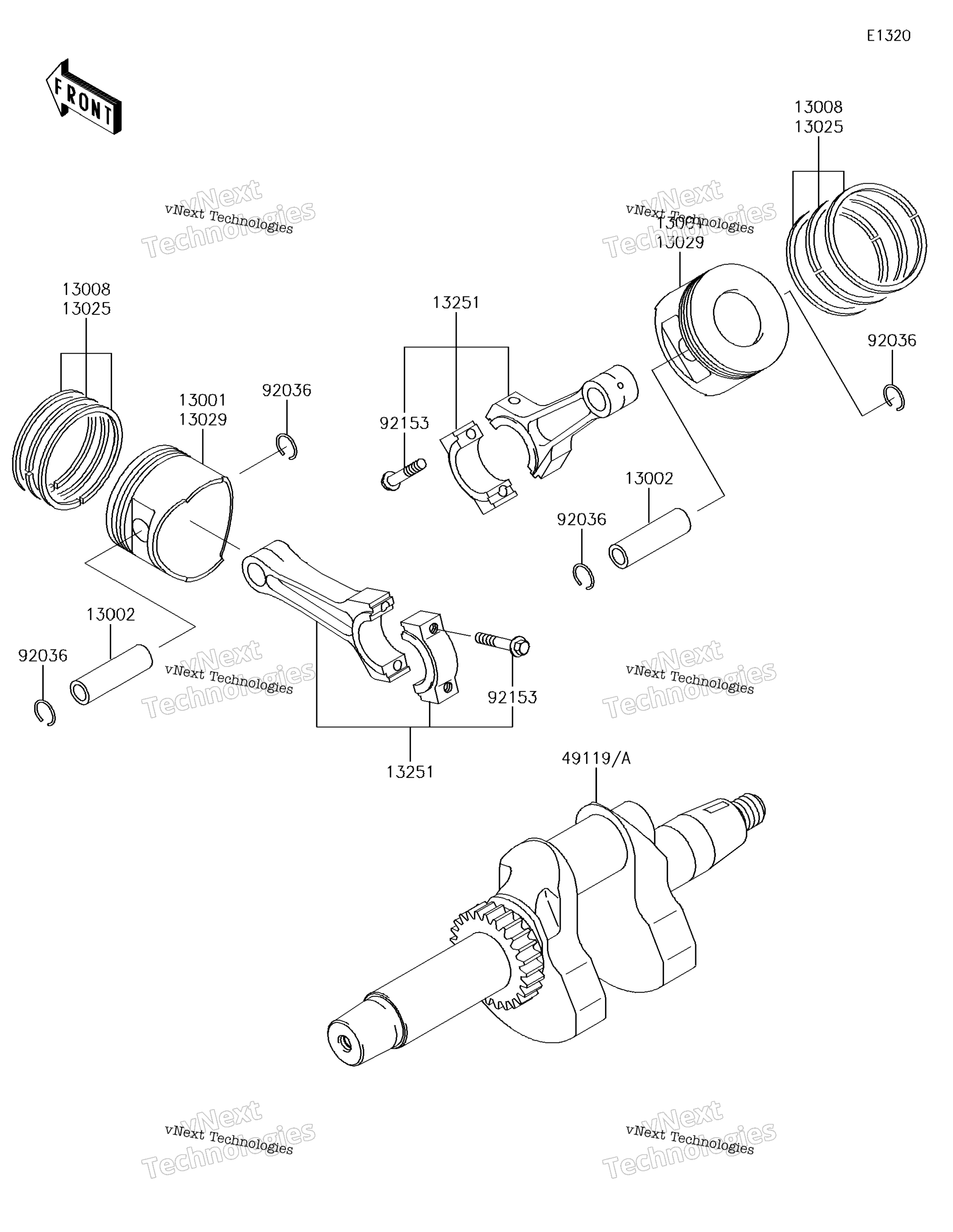 коленвал / Piston(S)