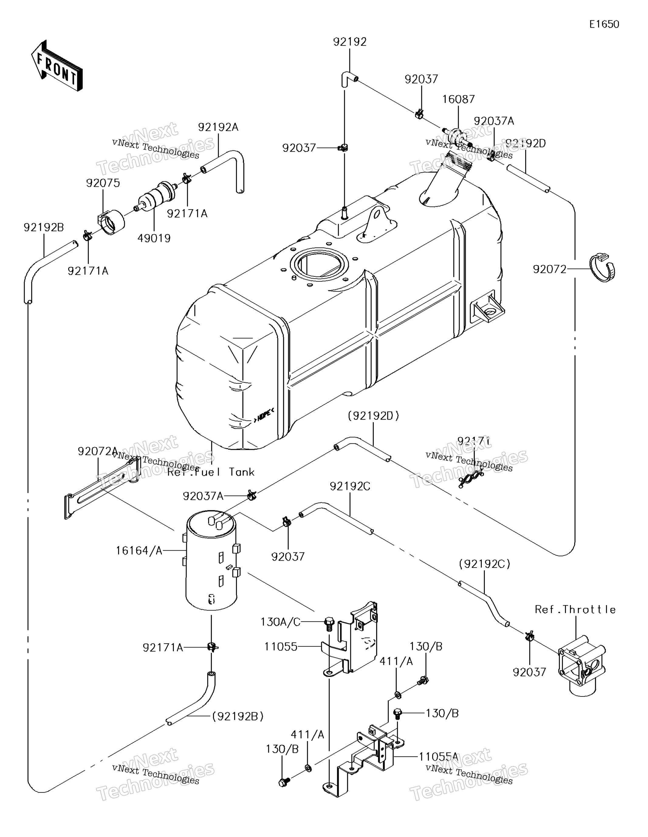 топливный Evaporative System