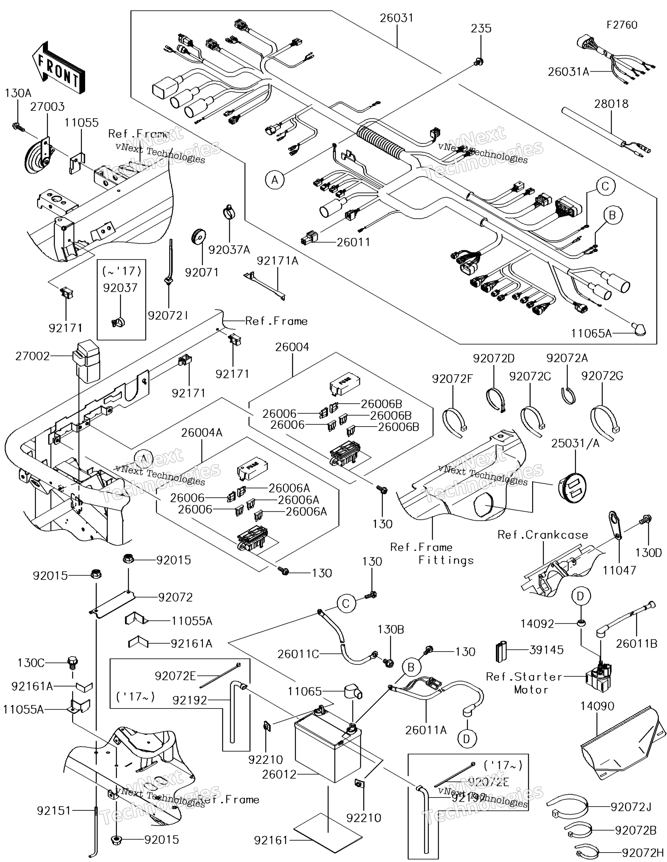 Шасси Electrical Equipment