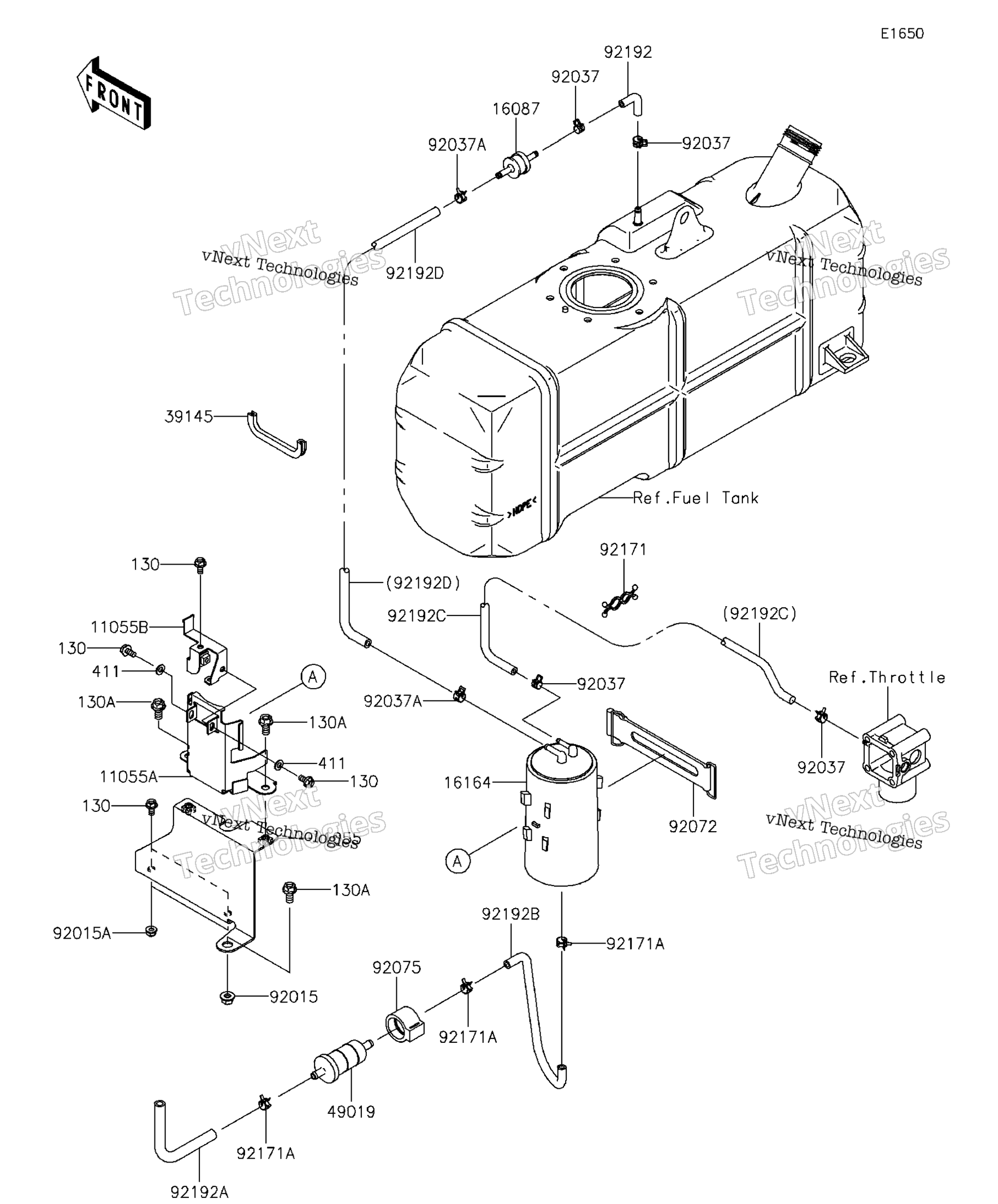 топливный Evaporative System