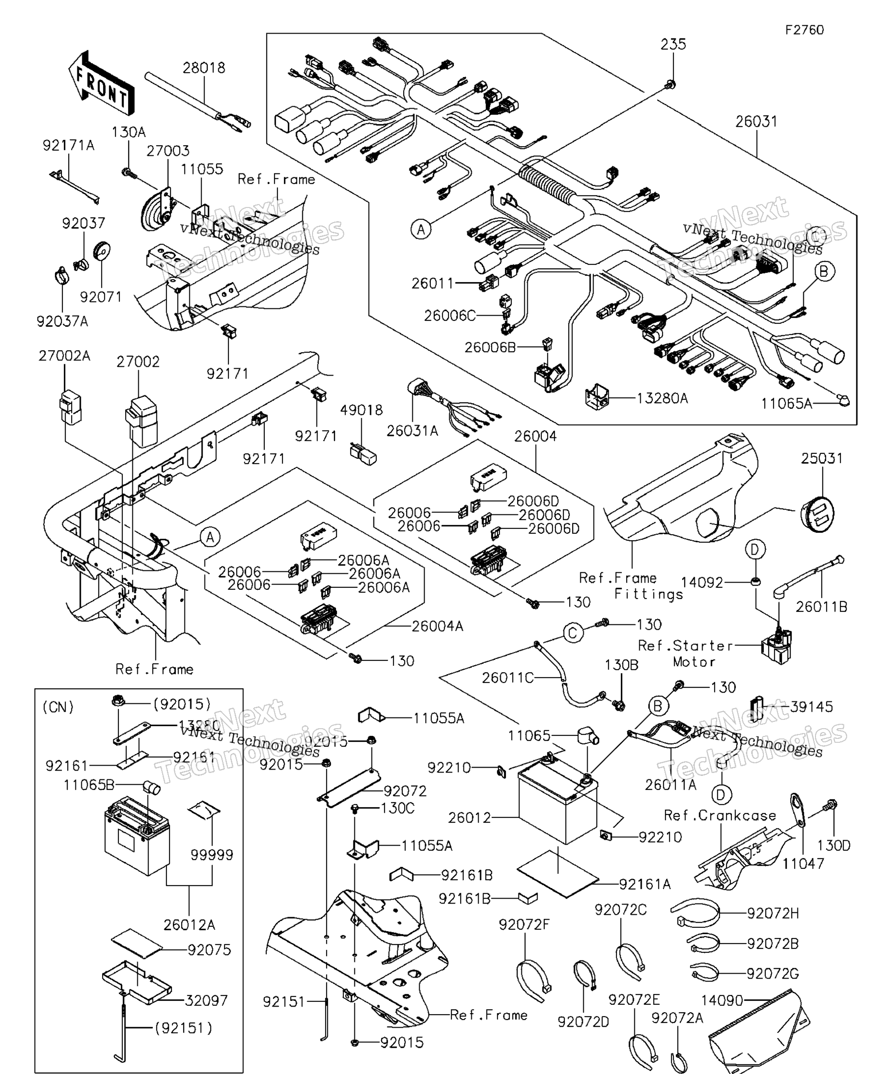 Шасси Electrical Equipment