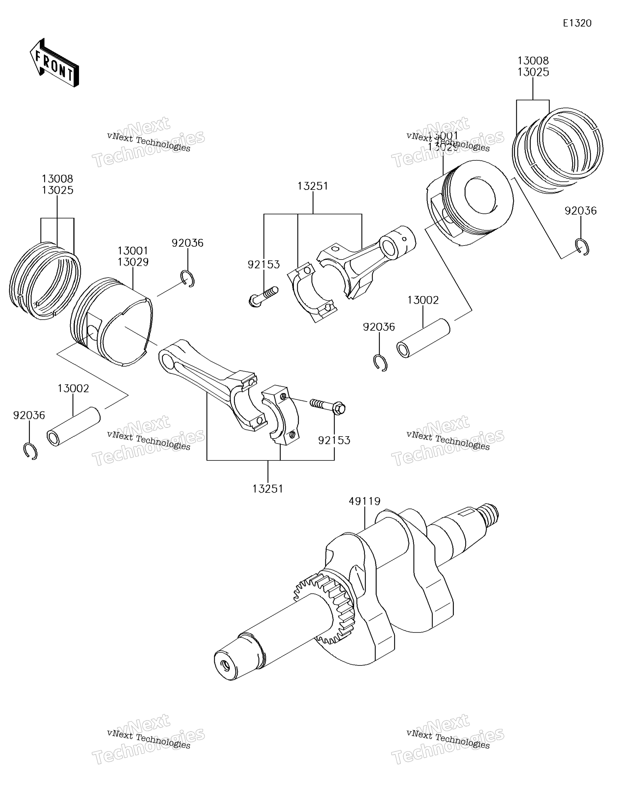 коленвал / Piston(S)