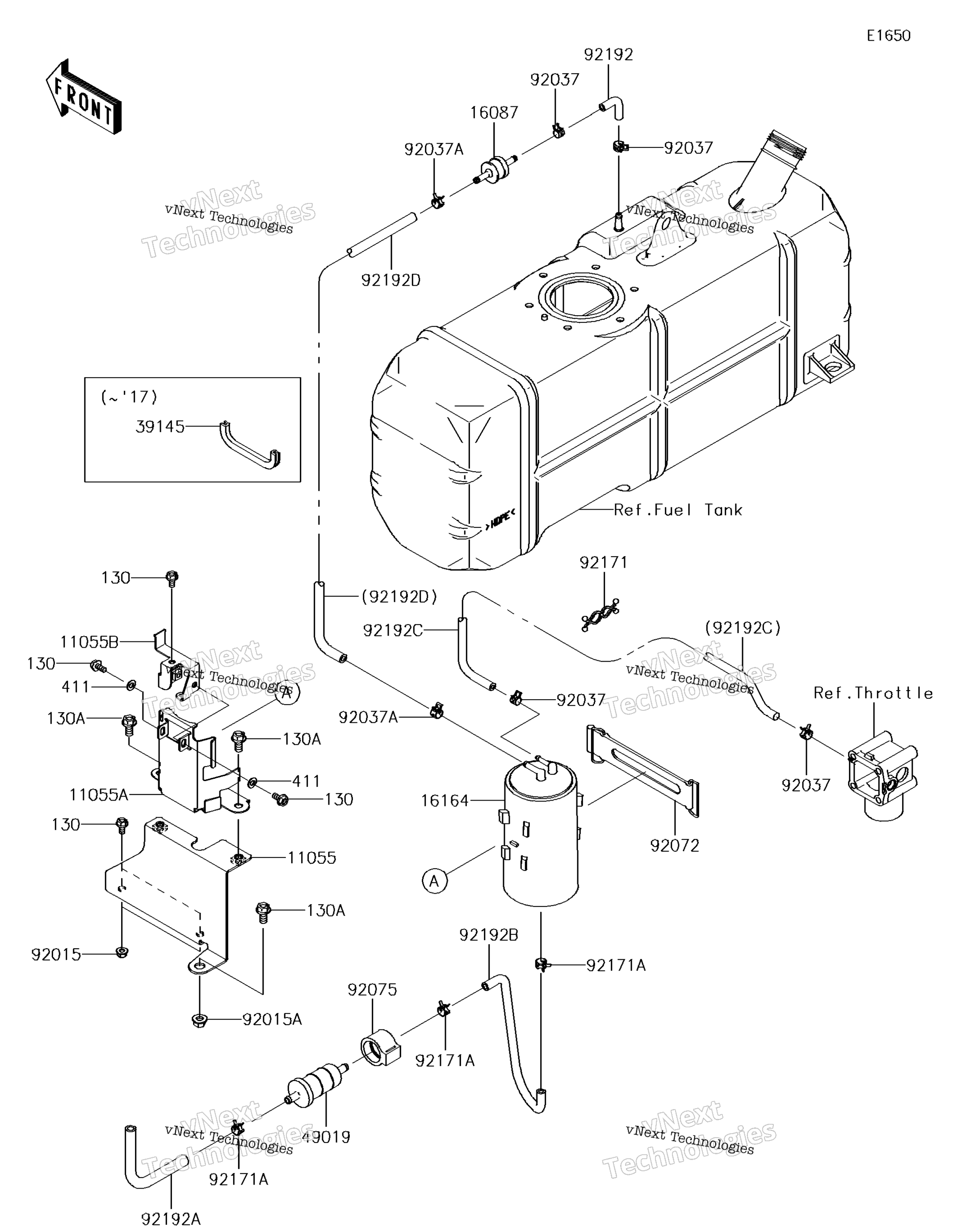 топливный Evaporative System