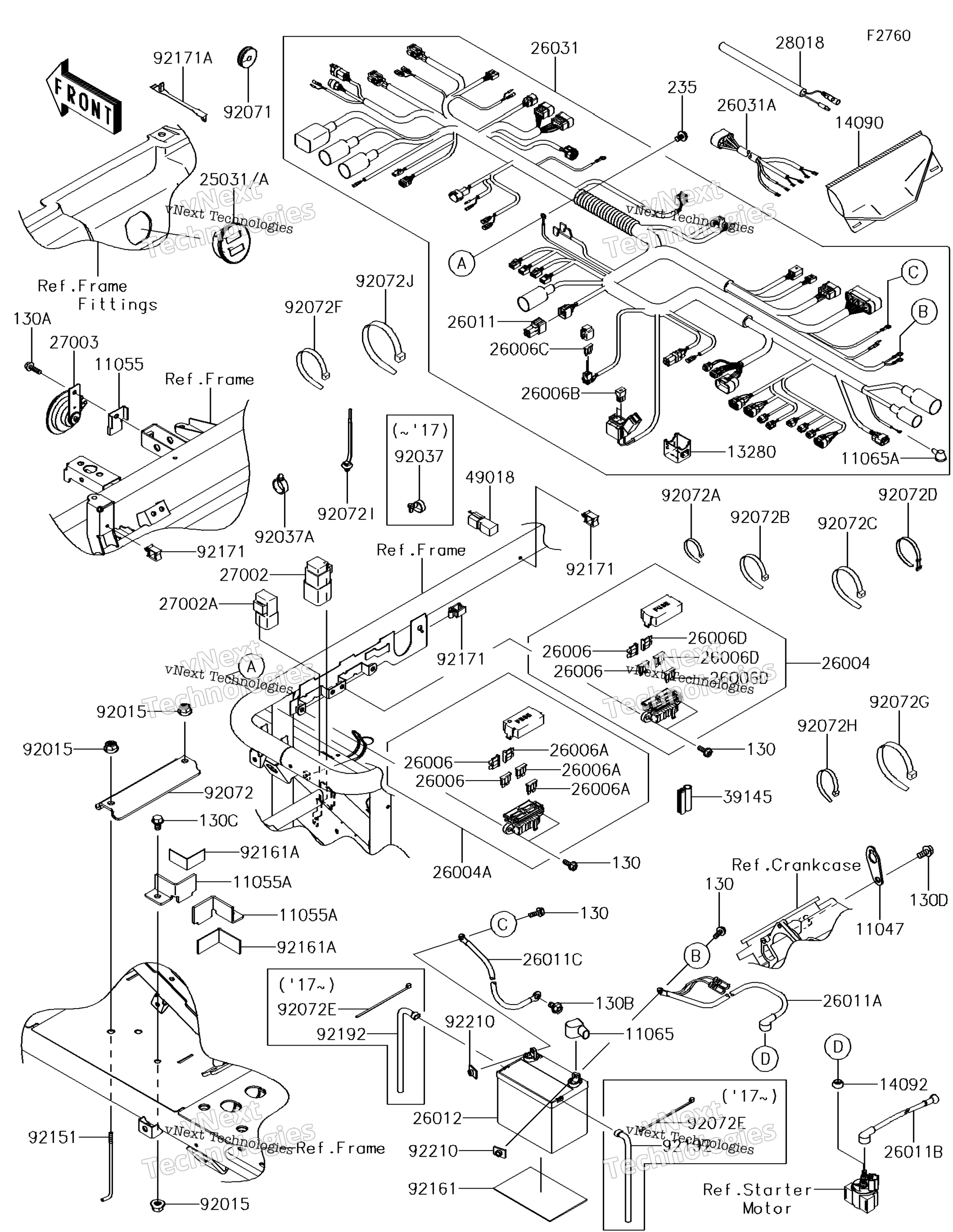 Шасси Electrical Equipment