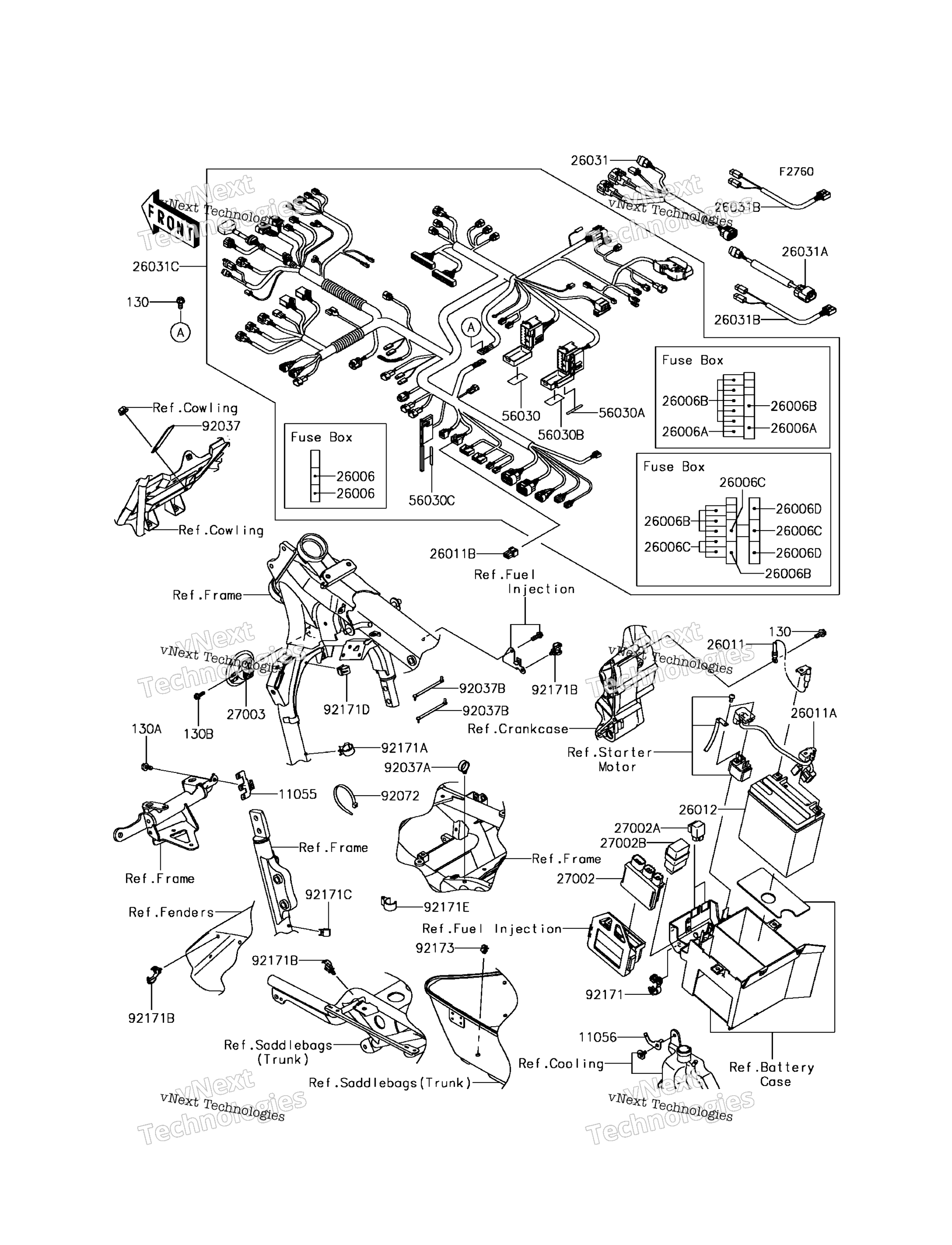 Шасси Electrical Equipment (Bdf/Bef)