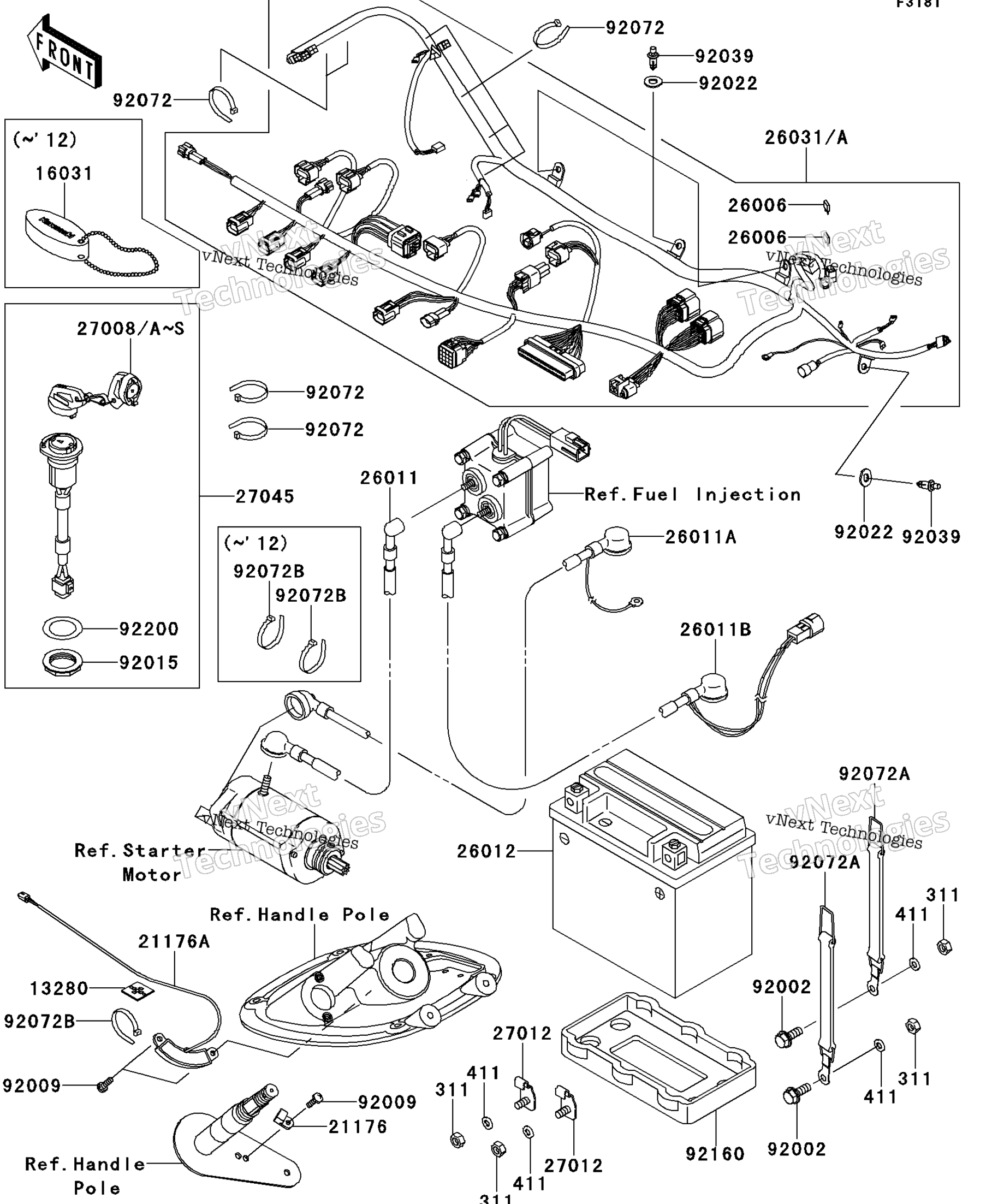 Электрооборудование Equipment(Abf&Sim;Aef)