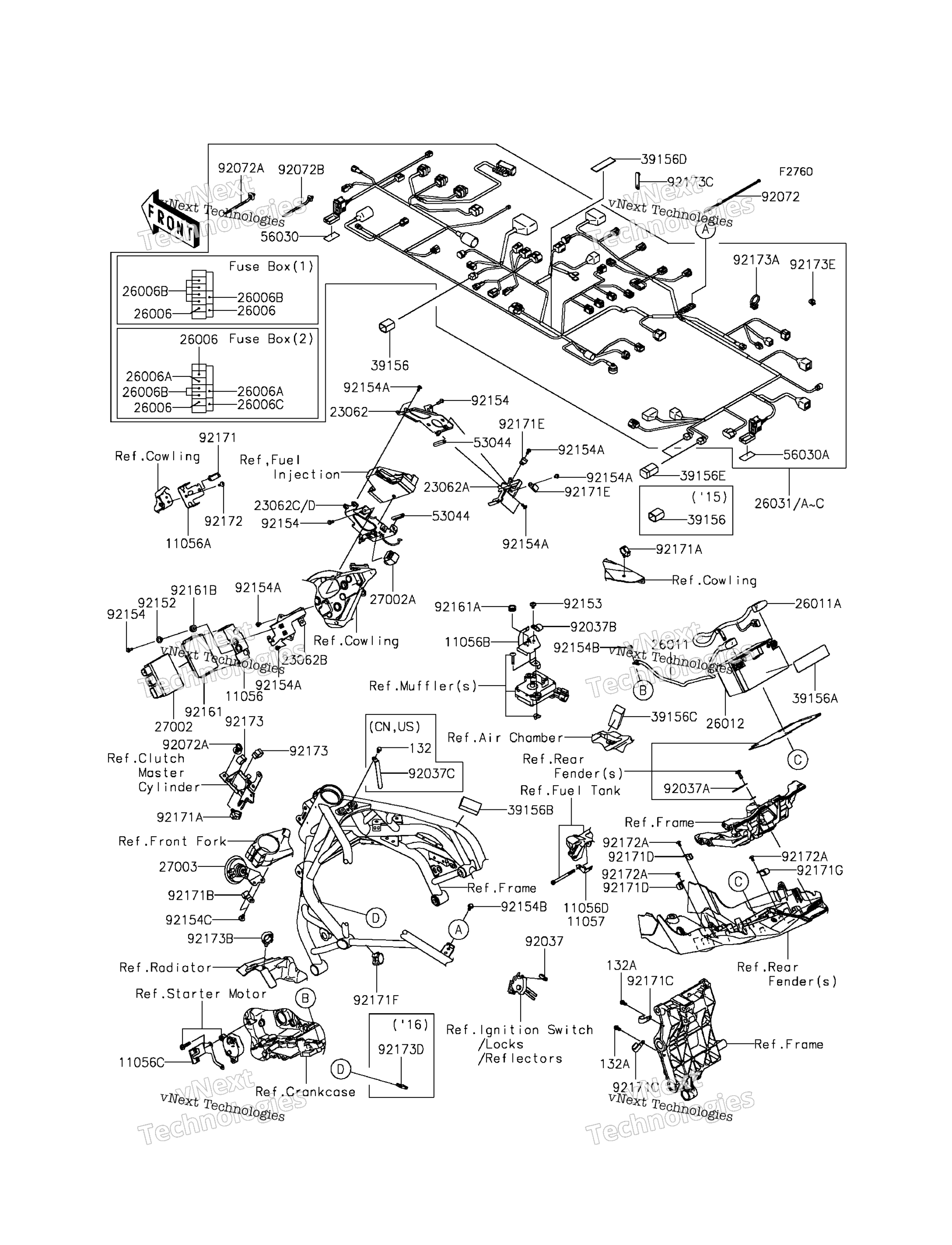 Шасси Electrical Equipment