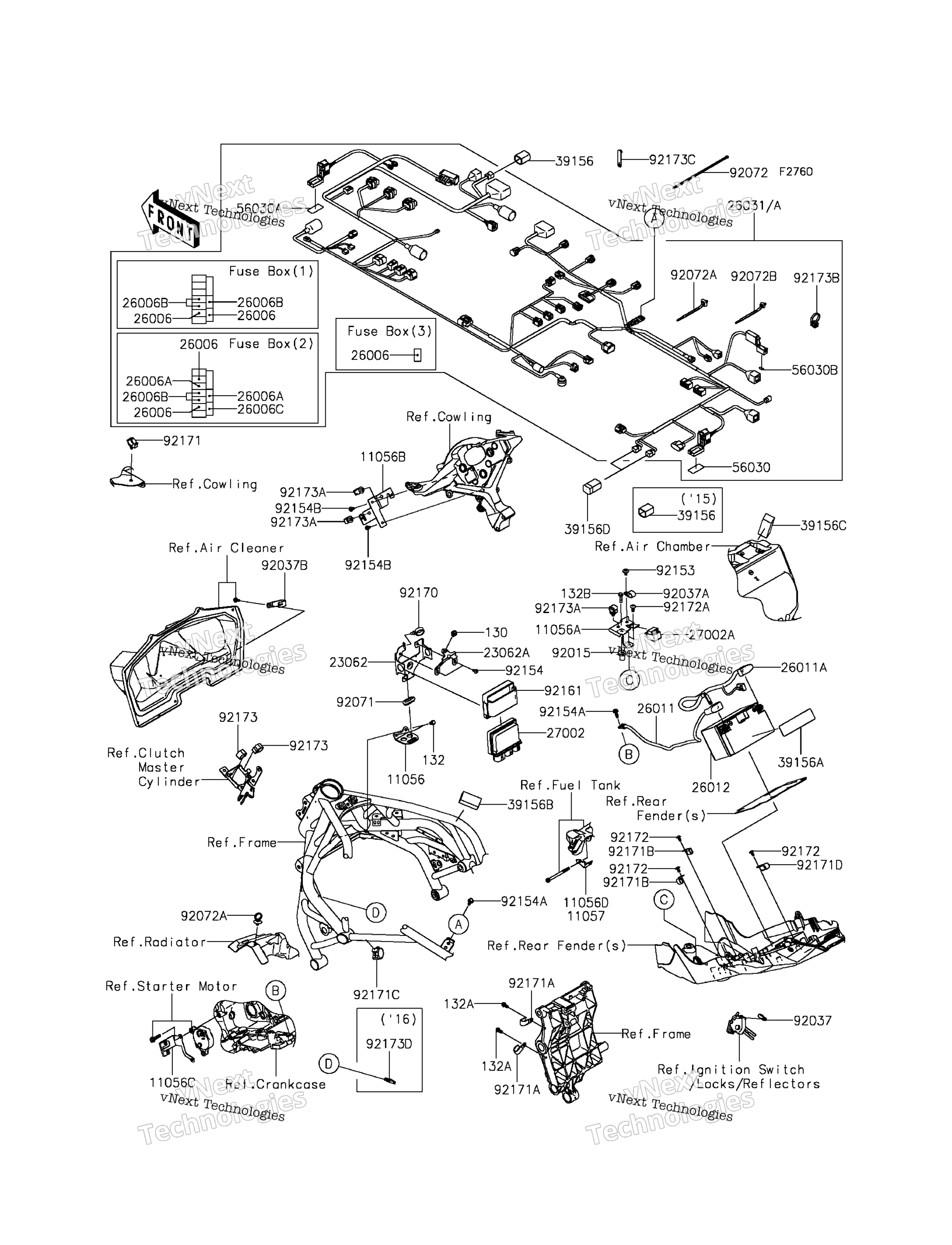 Шасси Electrical Equipment