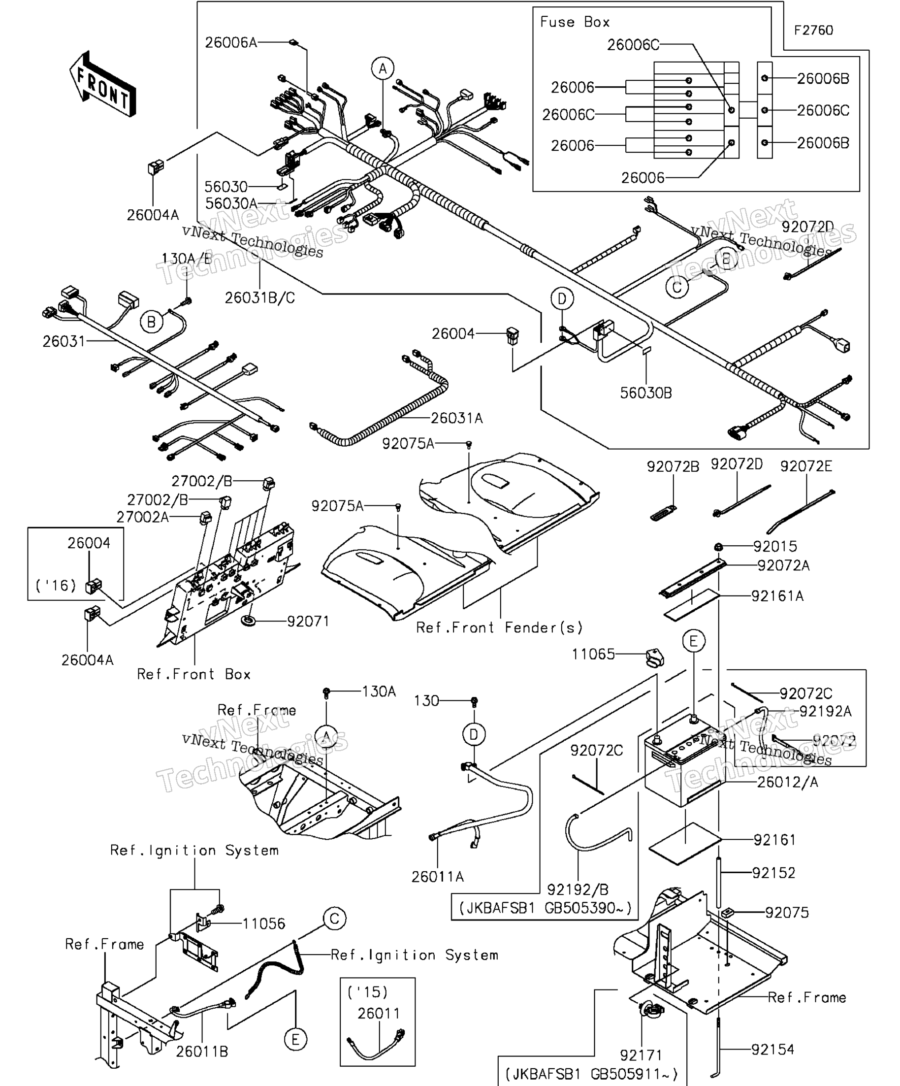 Шасси Electrical Equipment
