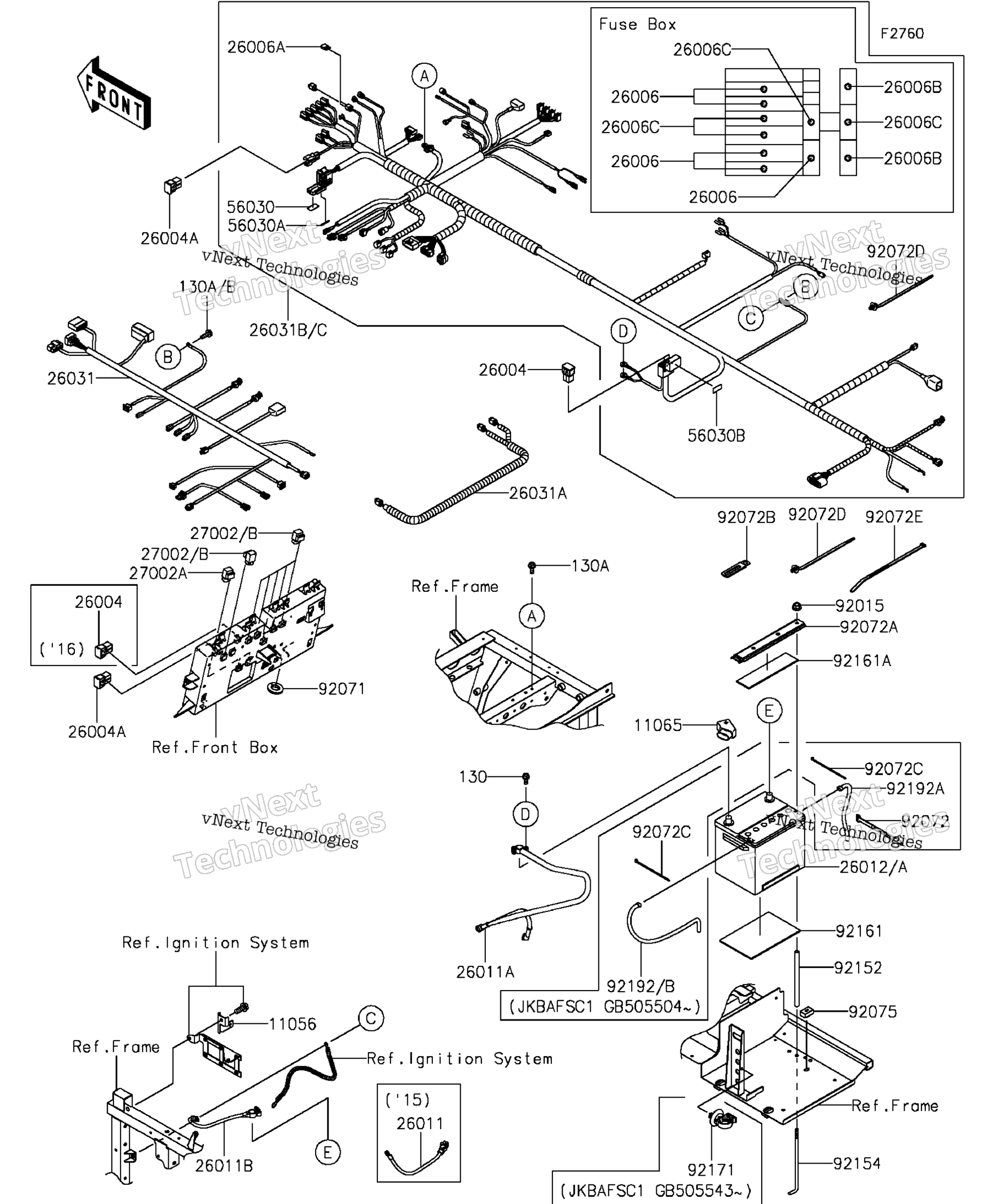 Шасси Electrical Equipment