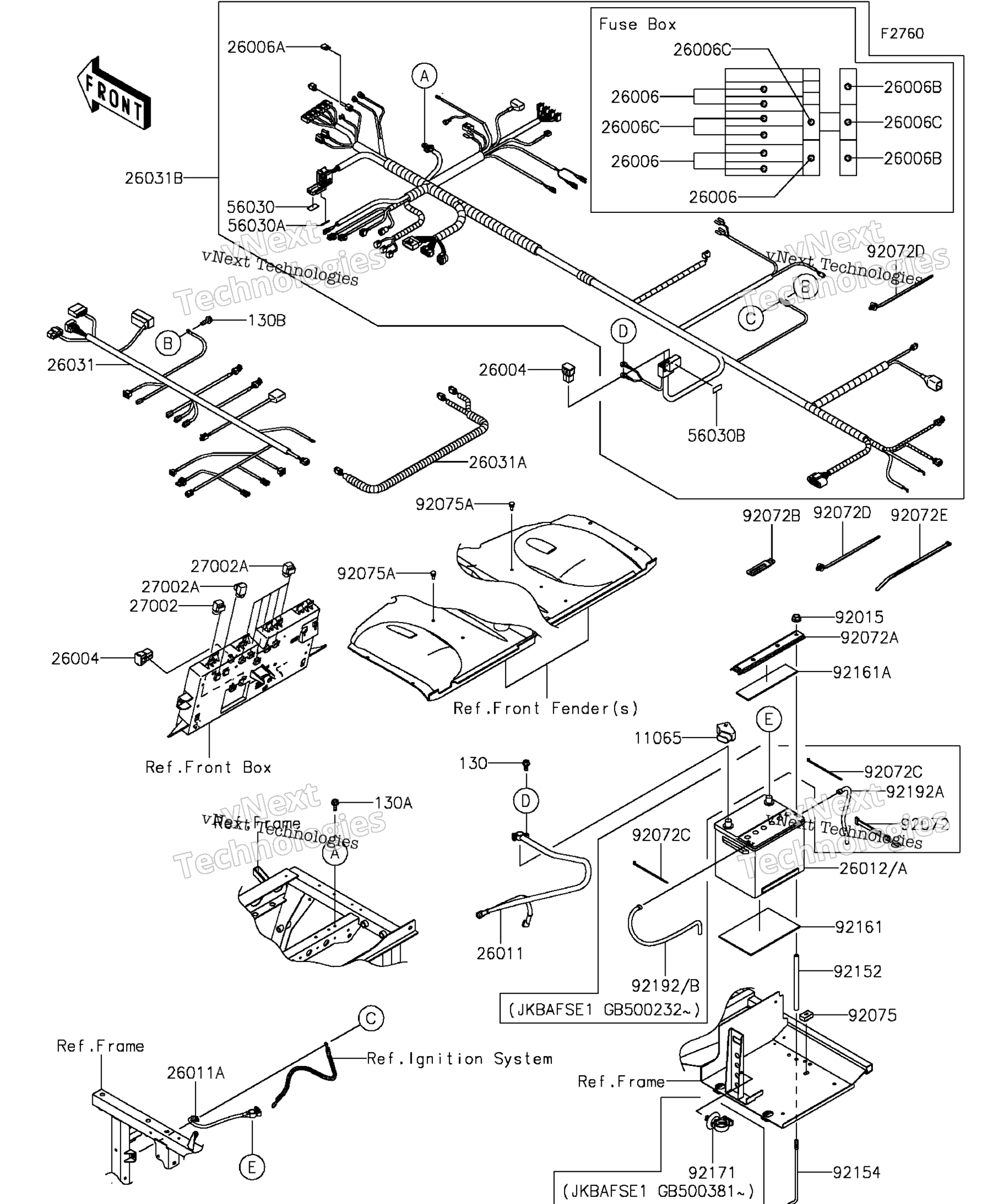 Шасси Electrical Equipment