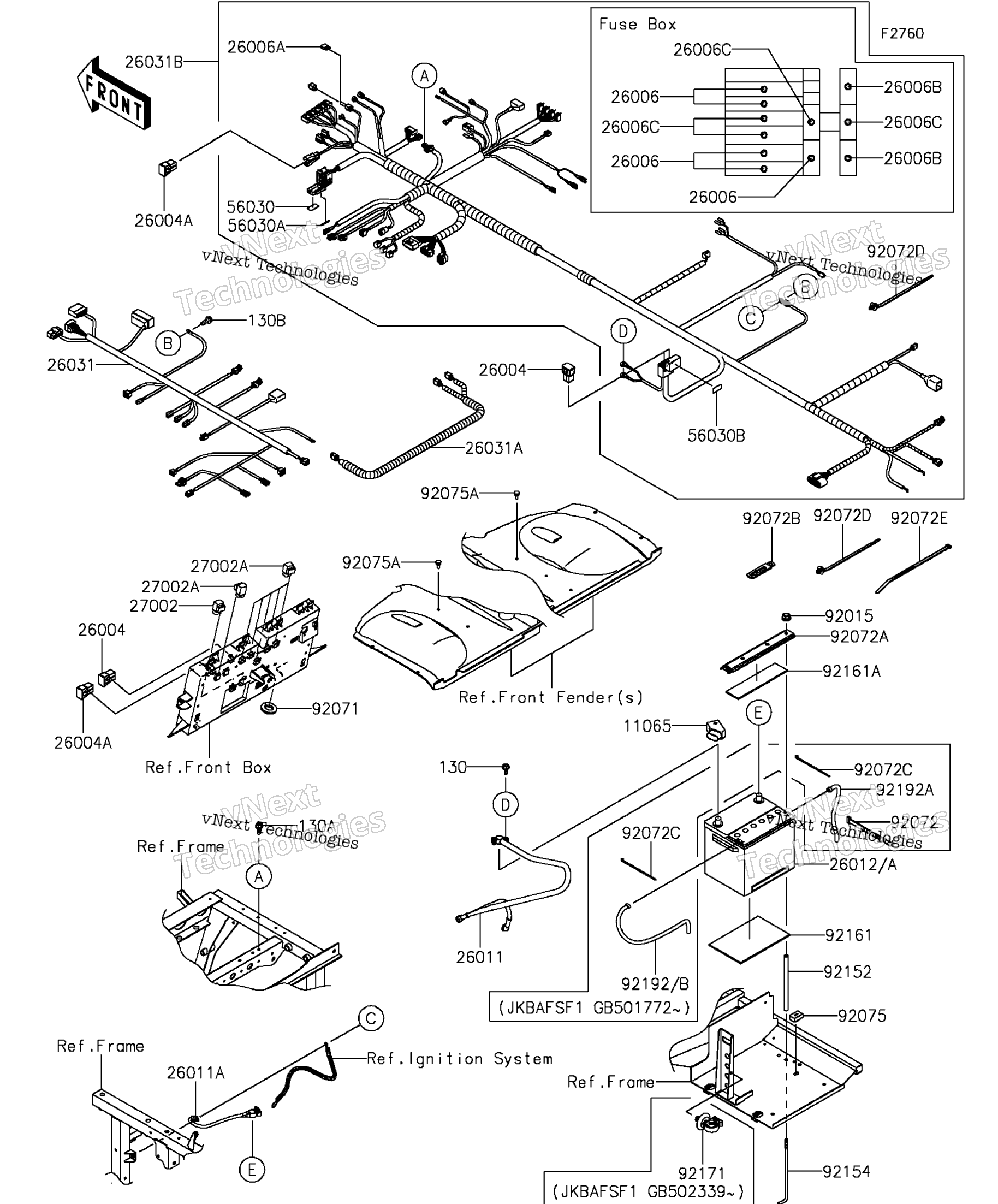 Шасси Electrical Equipment