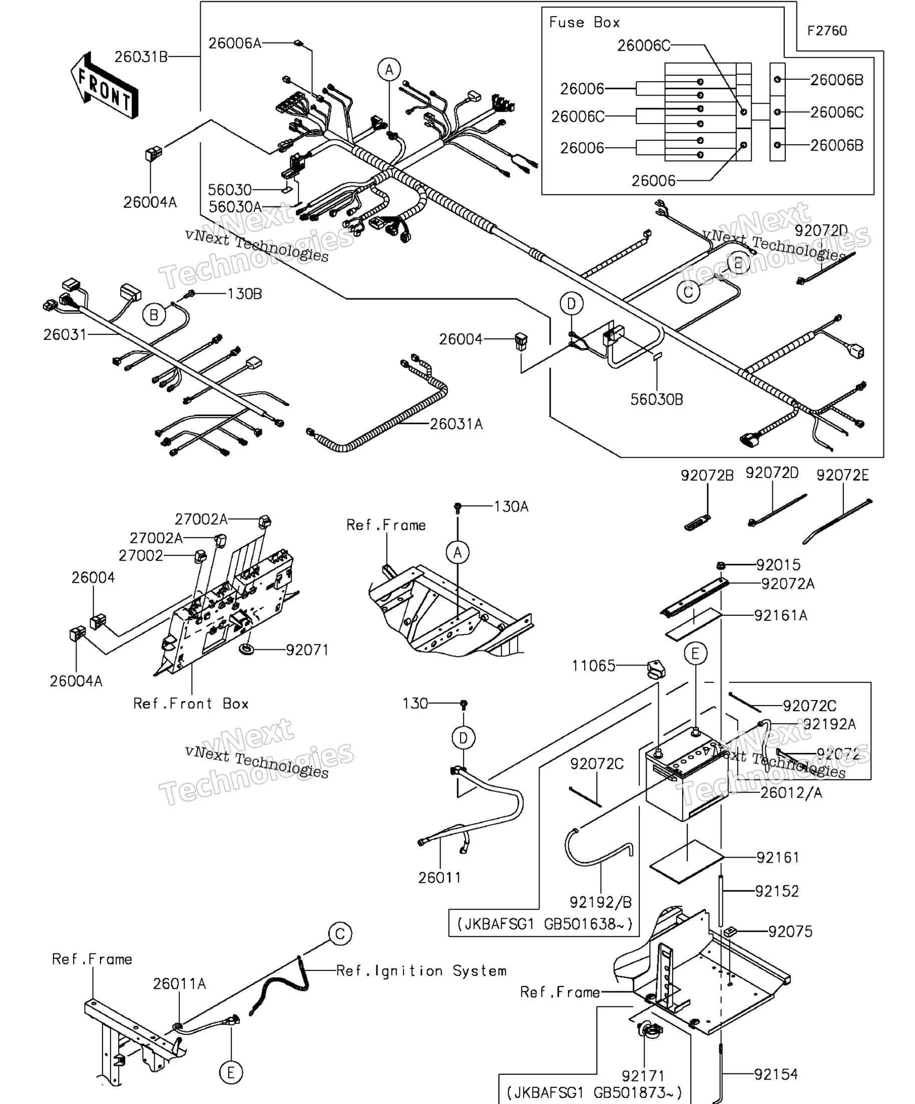 Шасси Electrical Equipment