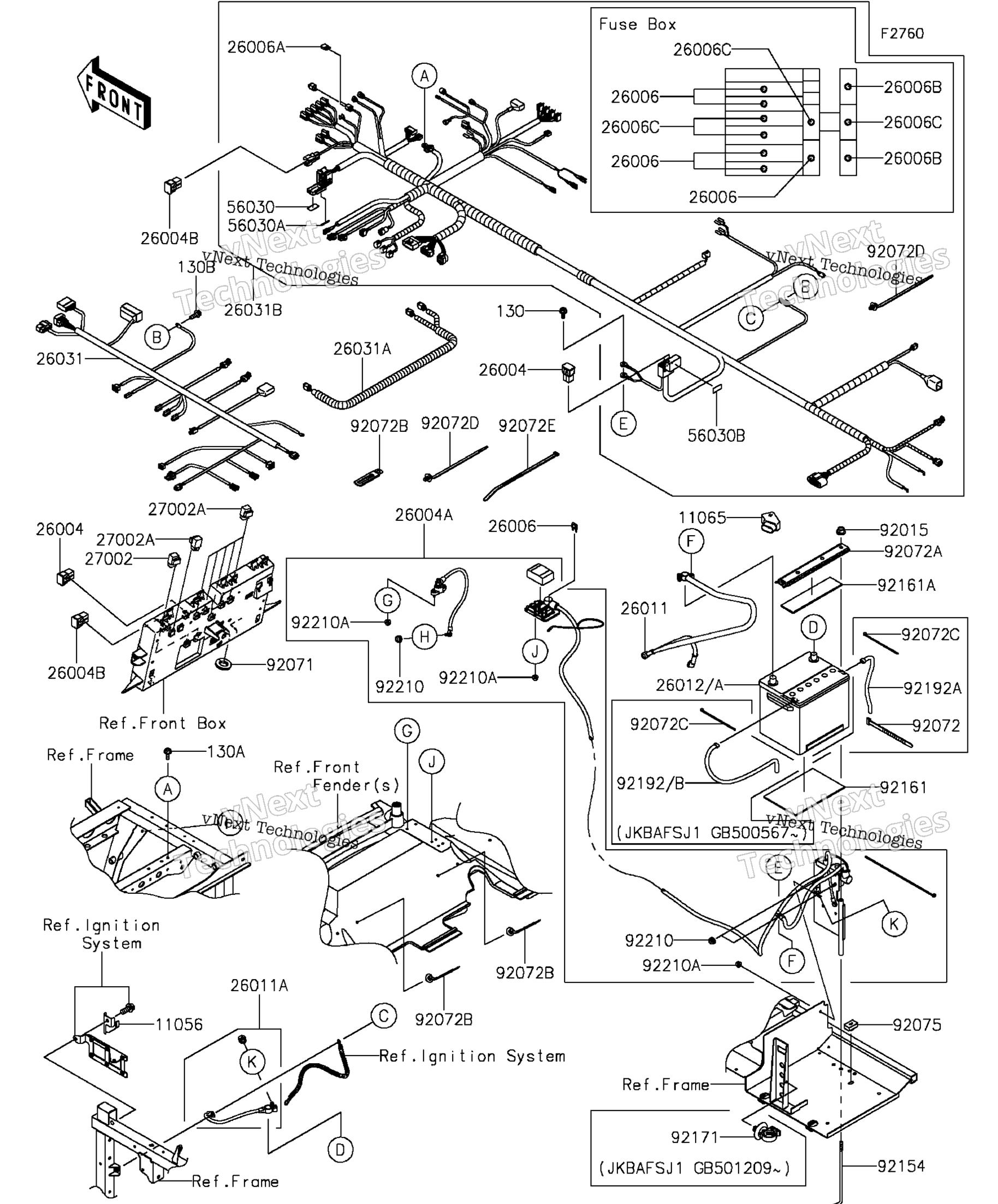 Шасси Electrical Equipment