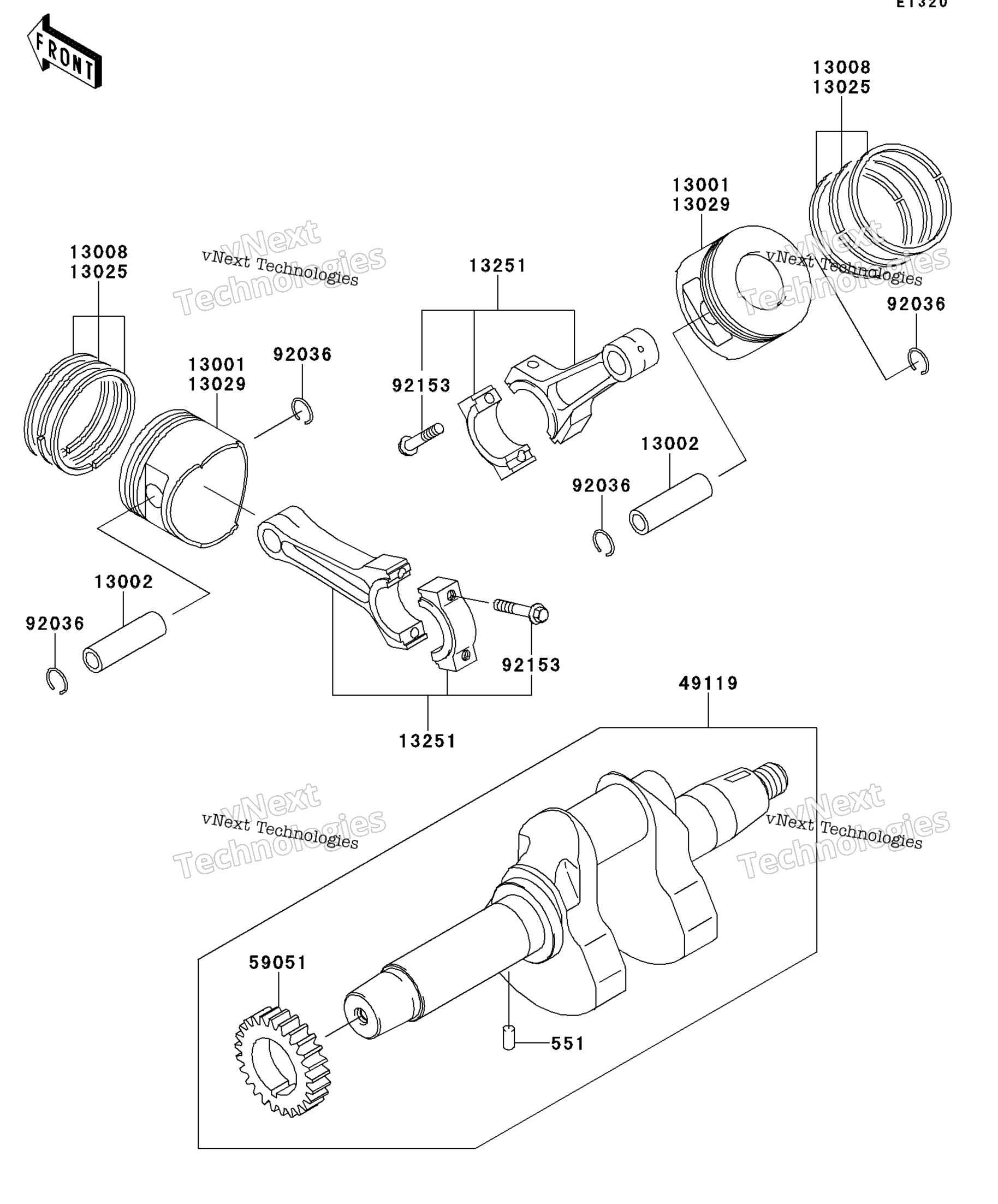 коленвал / Piston(S)