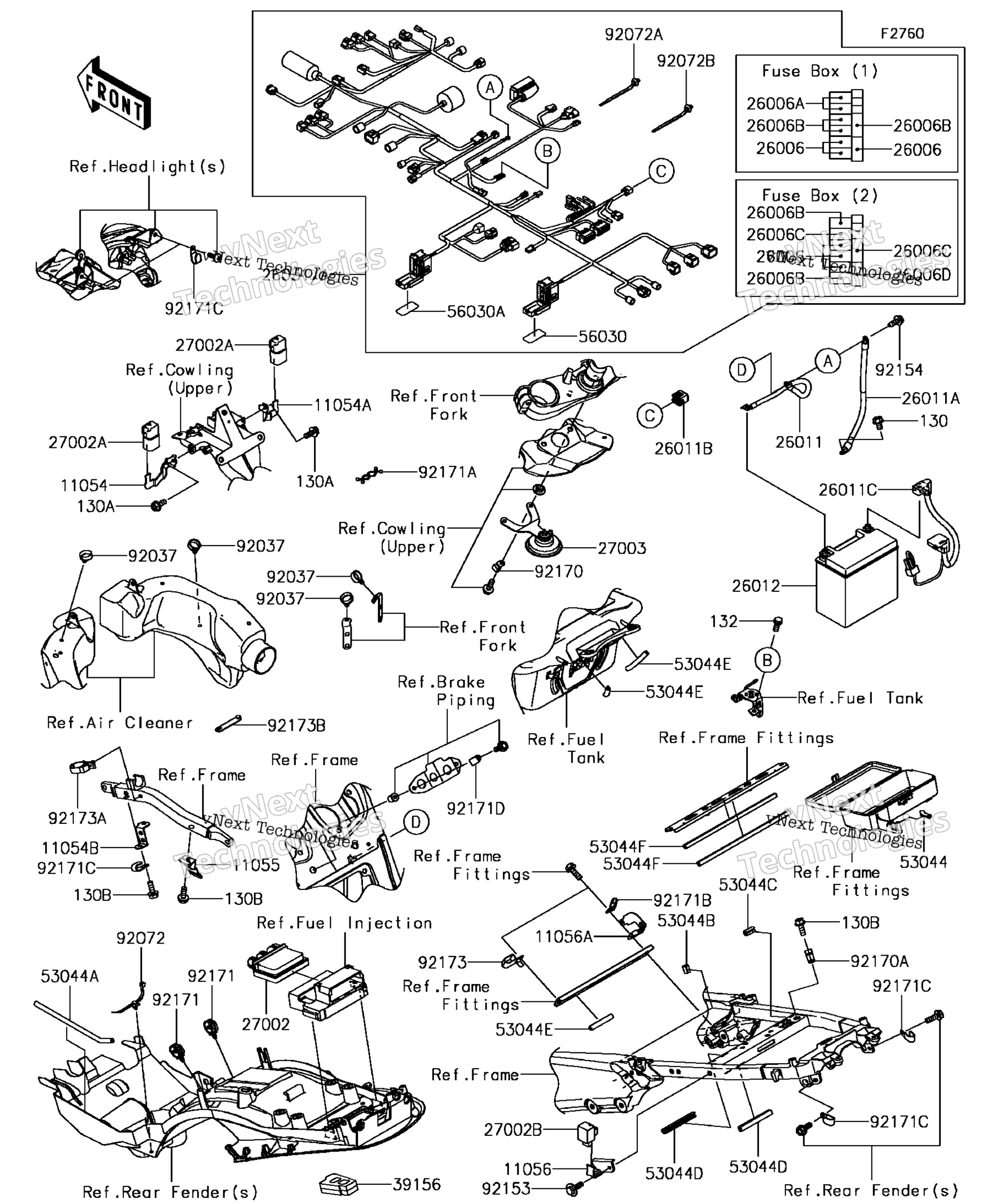 Шасси Electrical Equipment