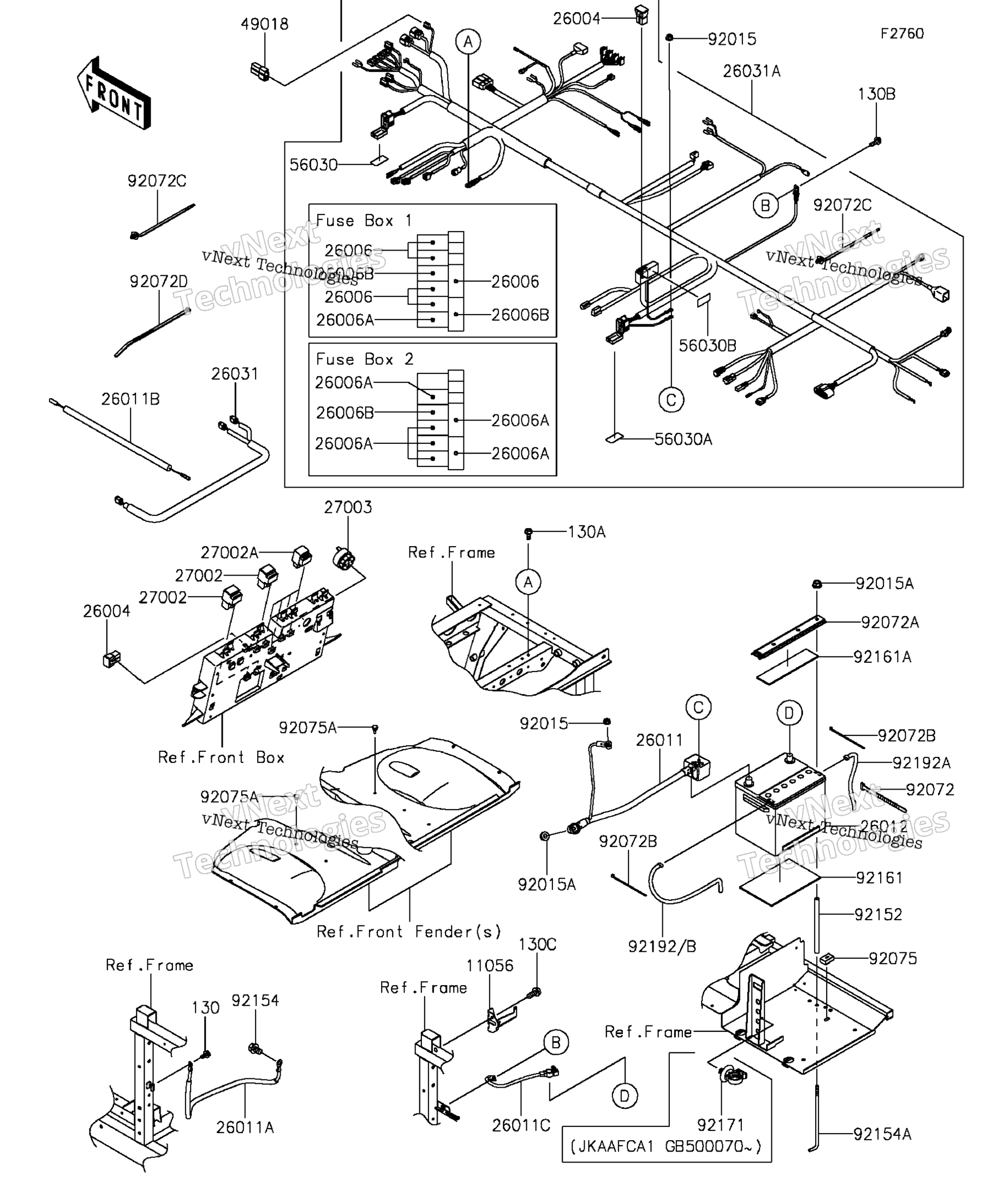 Шасси Electrical Equipment