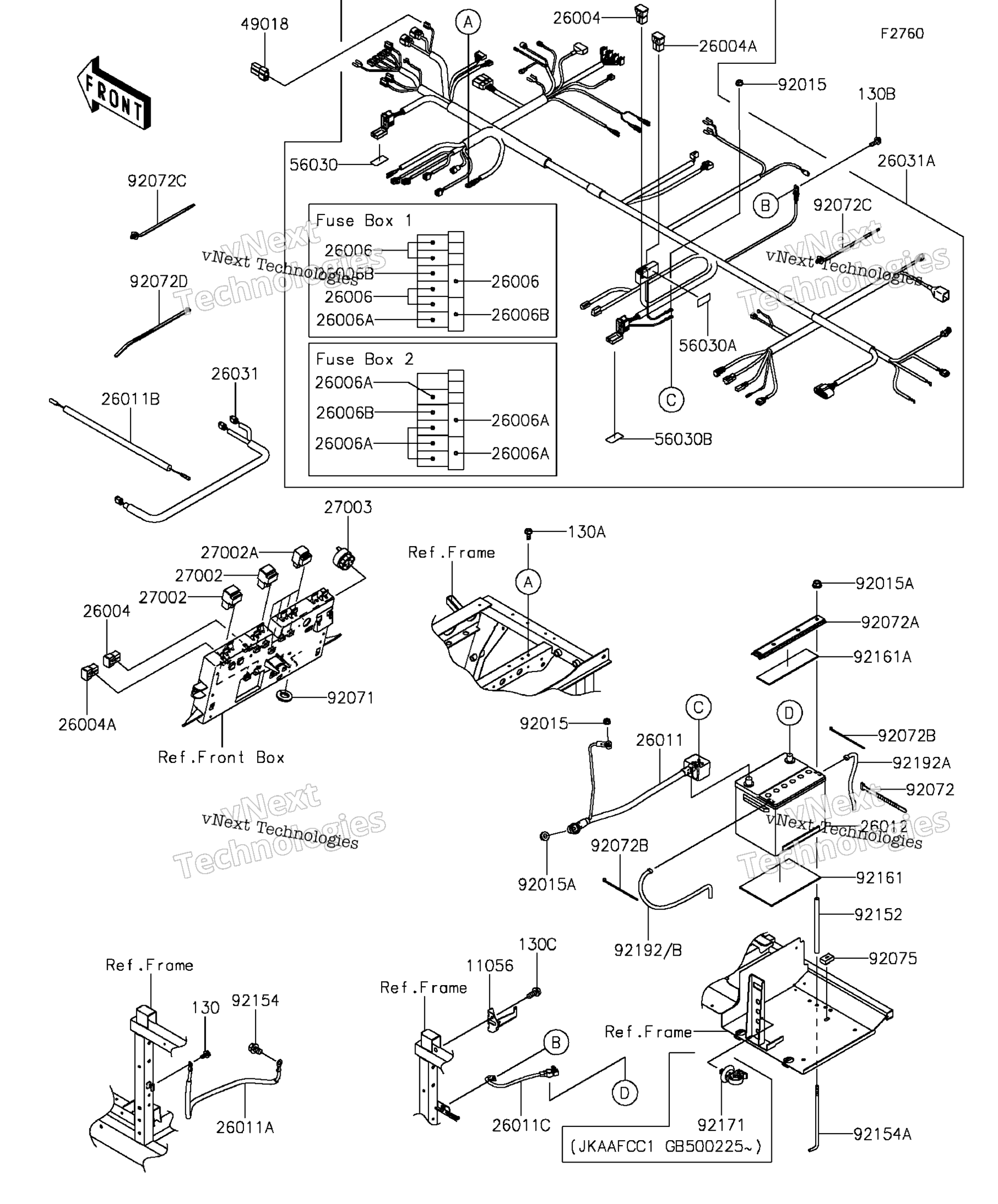 Шасси Electrical Equipment