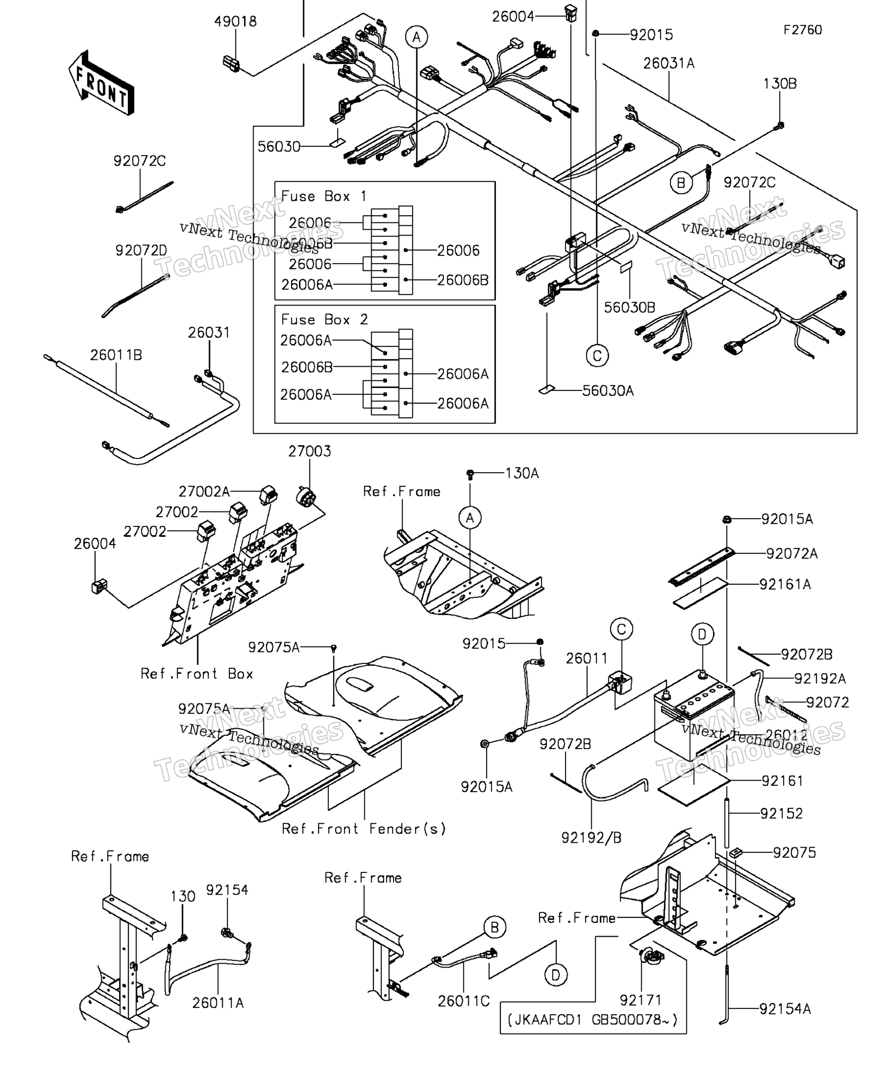 Шасси Electrical Equipment