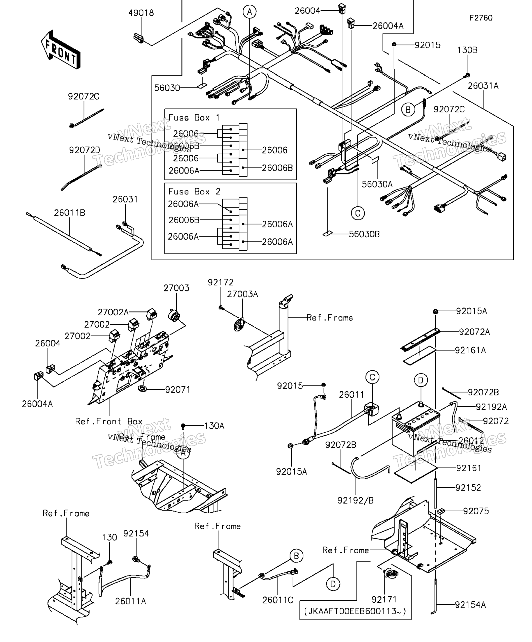 Шасси Electrical Equipment