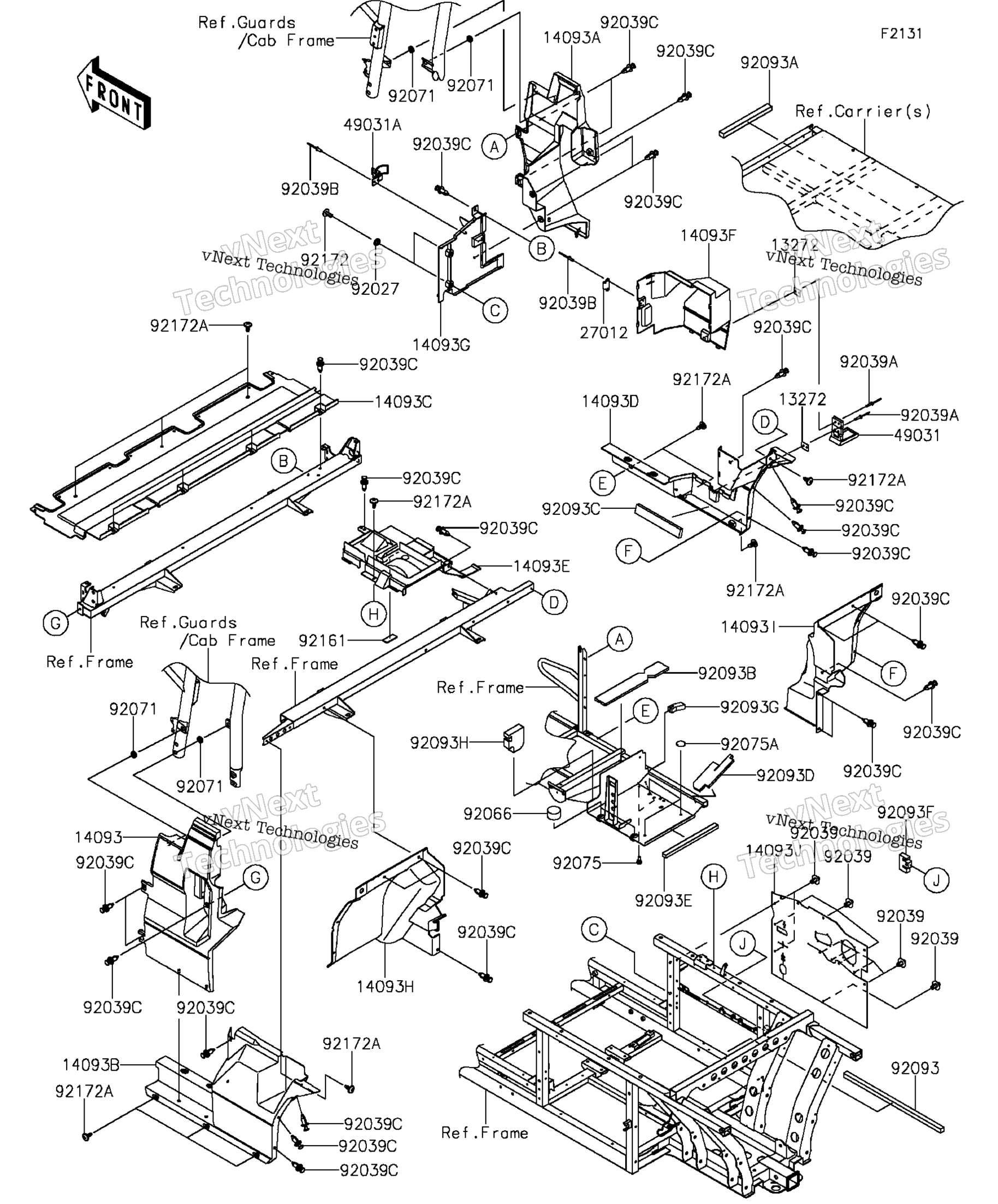Рама Fittings(Rear)