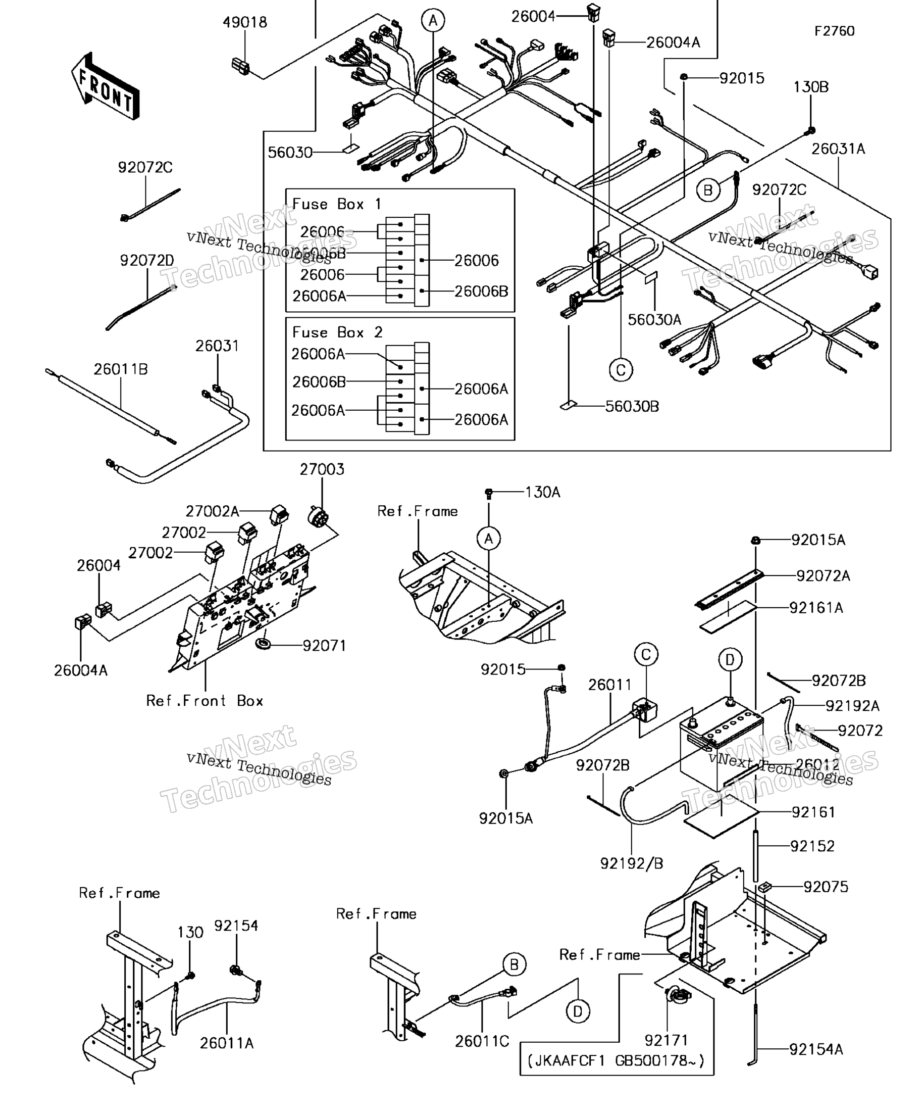 Шасси Electrical Equipment