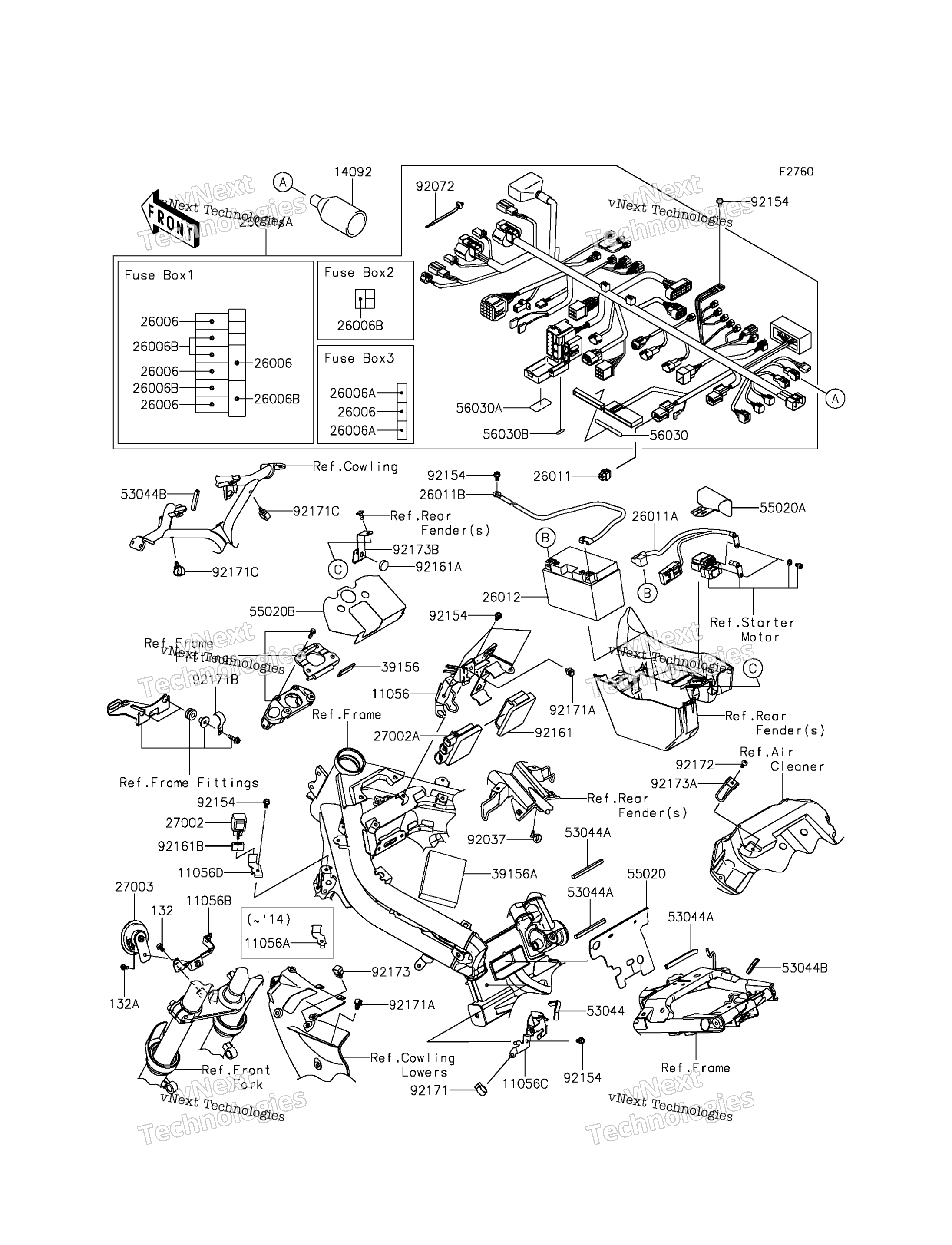 Шасси Electrical Equipment