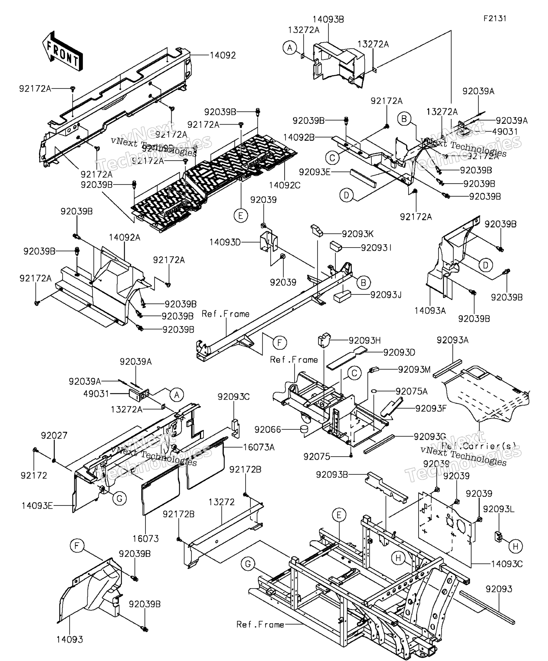 Рама Fittings(Rear)(Aff)