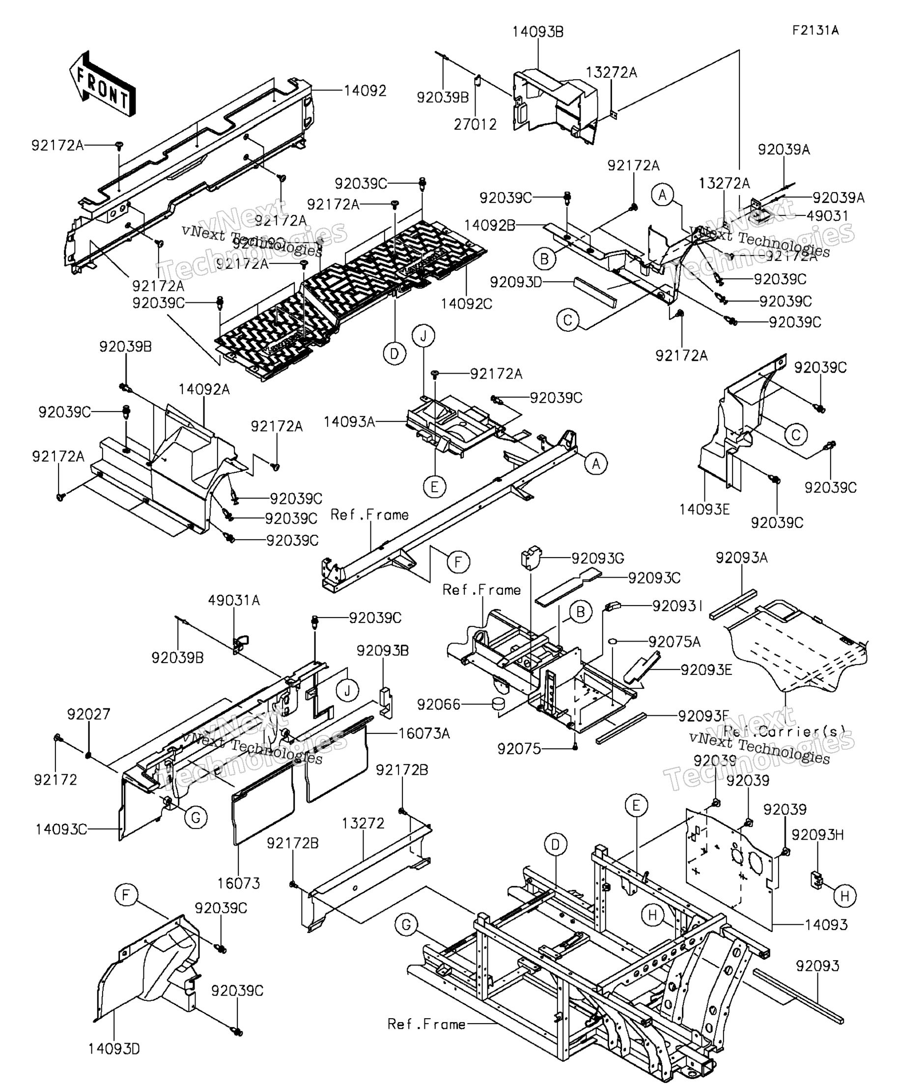 Рама Fittings(Rear)(Agf)