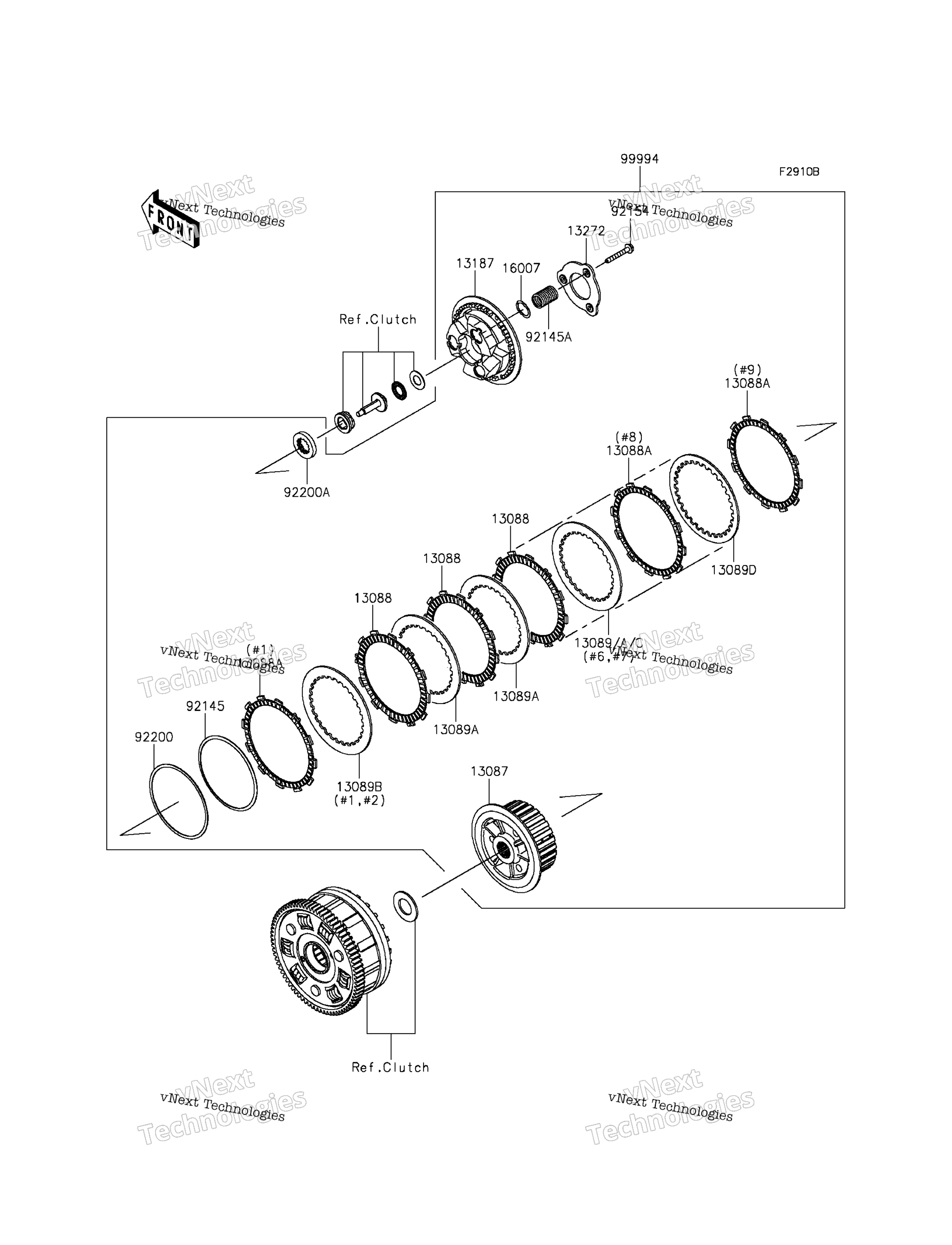 Аксессуары (Assist&Slipper Clutch)(Nff)