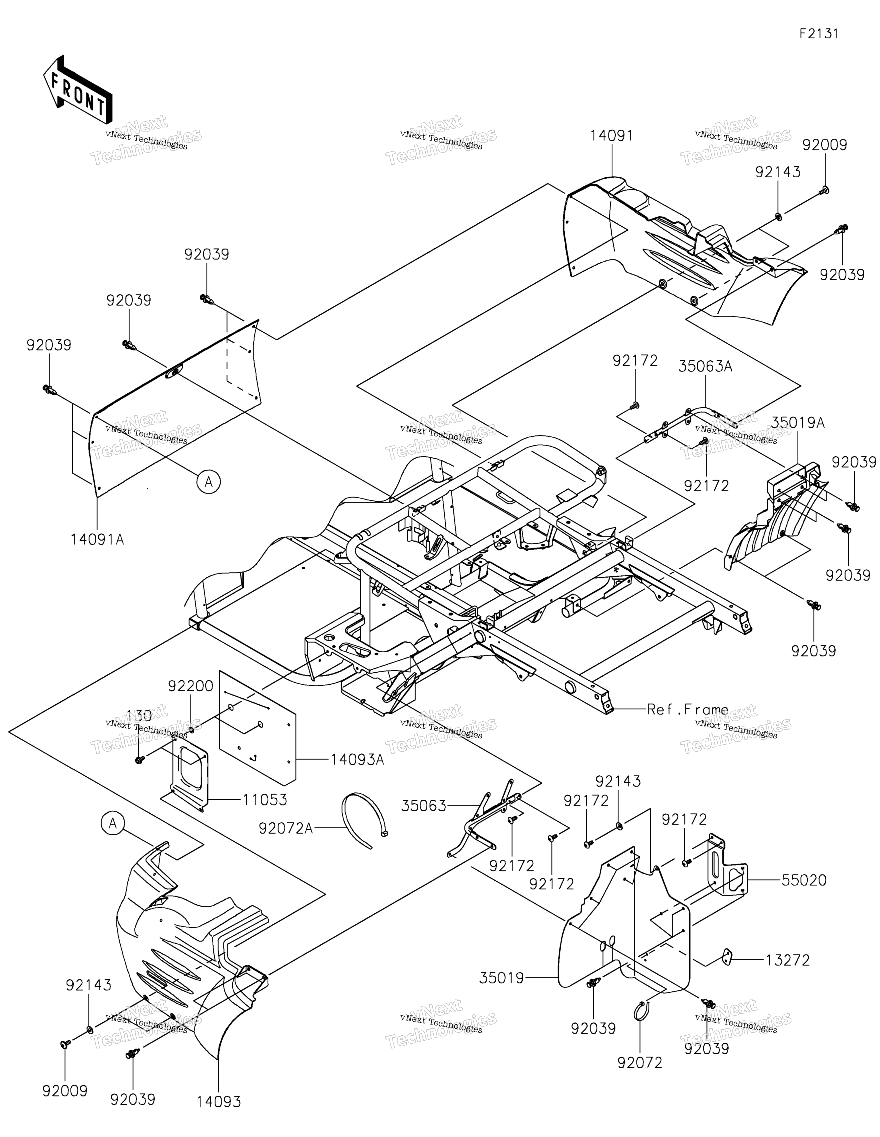 Рама Fittings(Rear)
