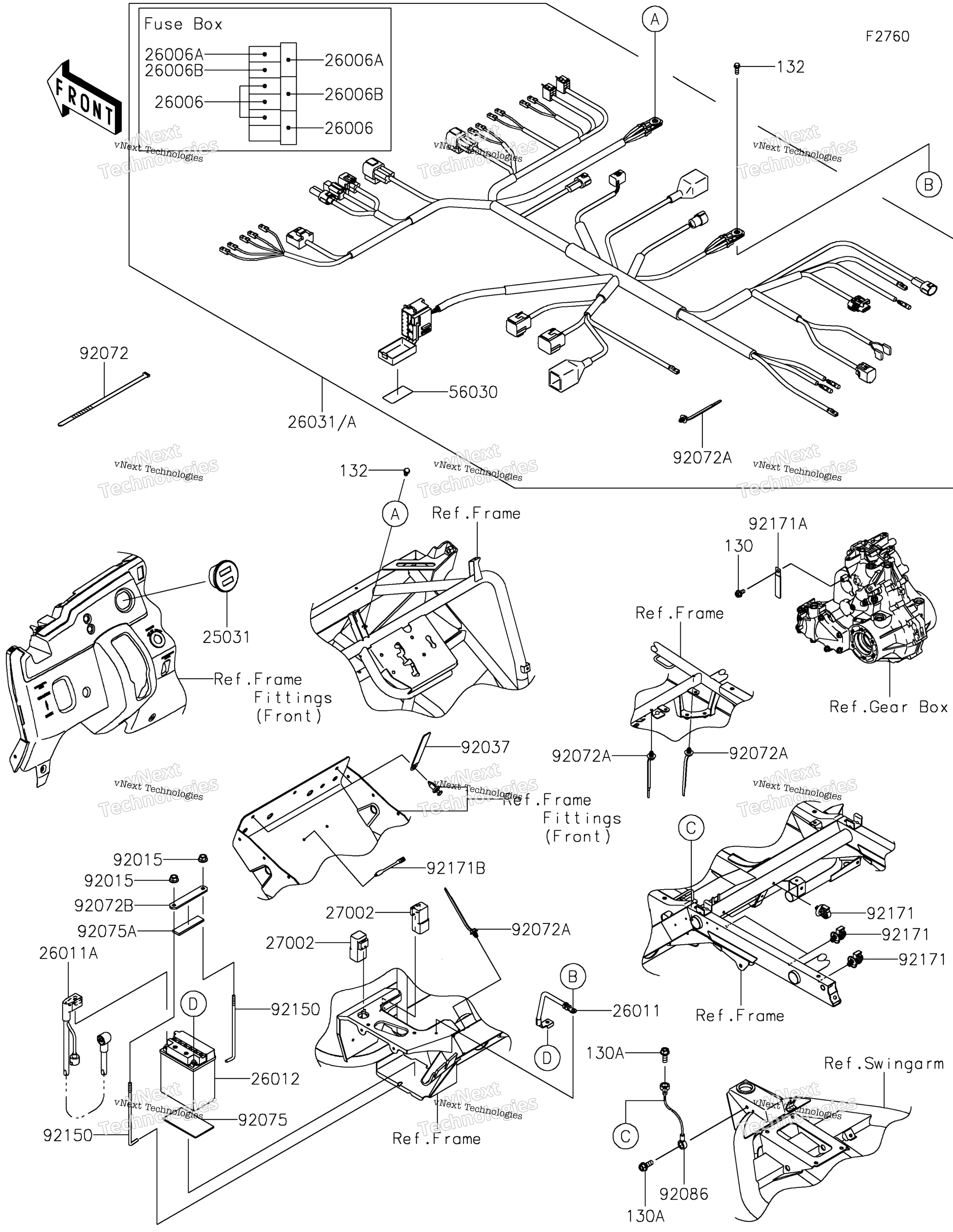 Шасси Electrical Equipment