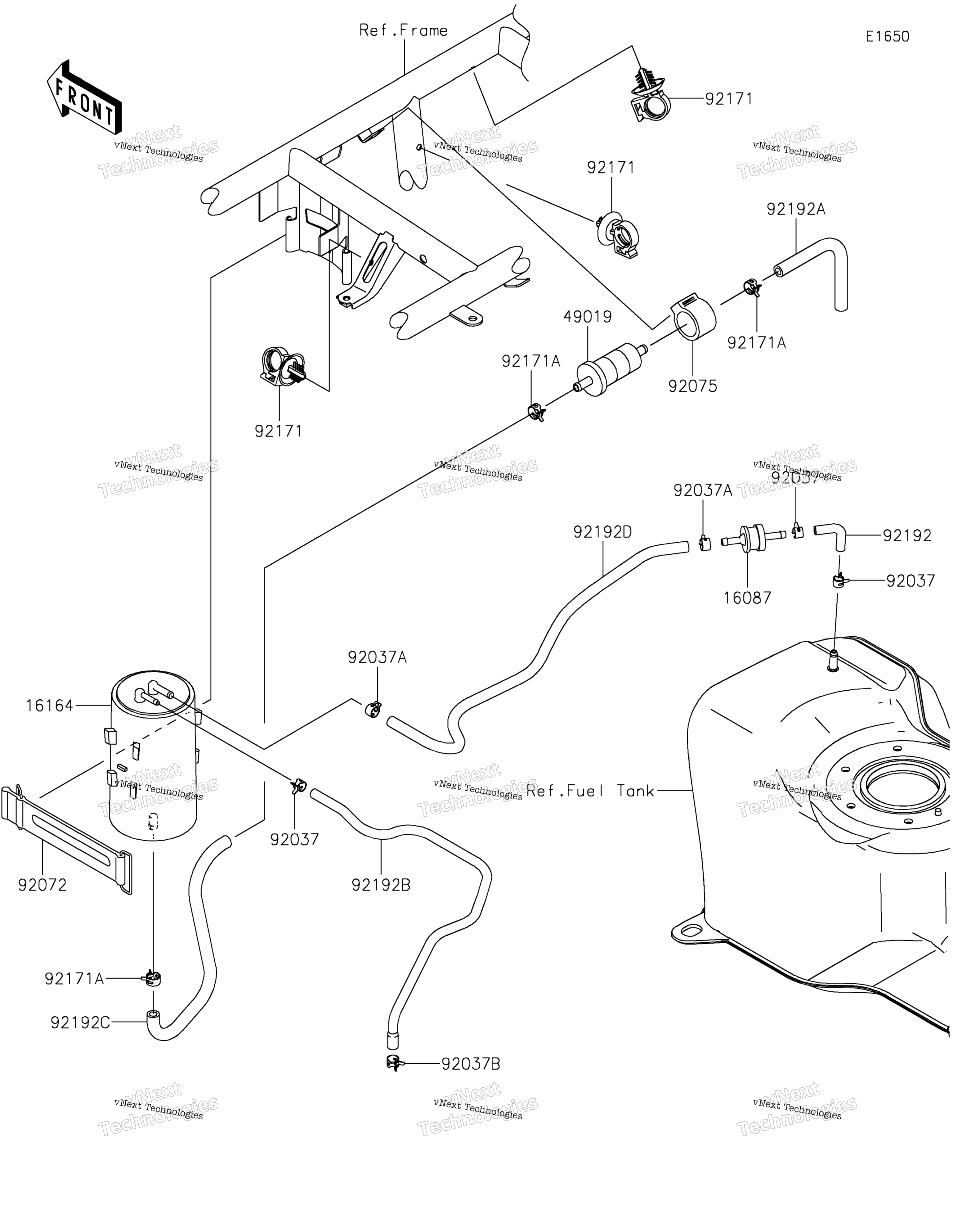 топливный Evaporative System