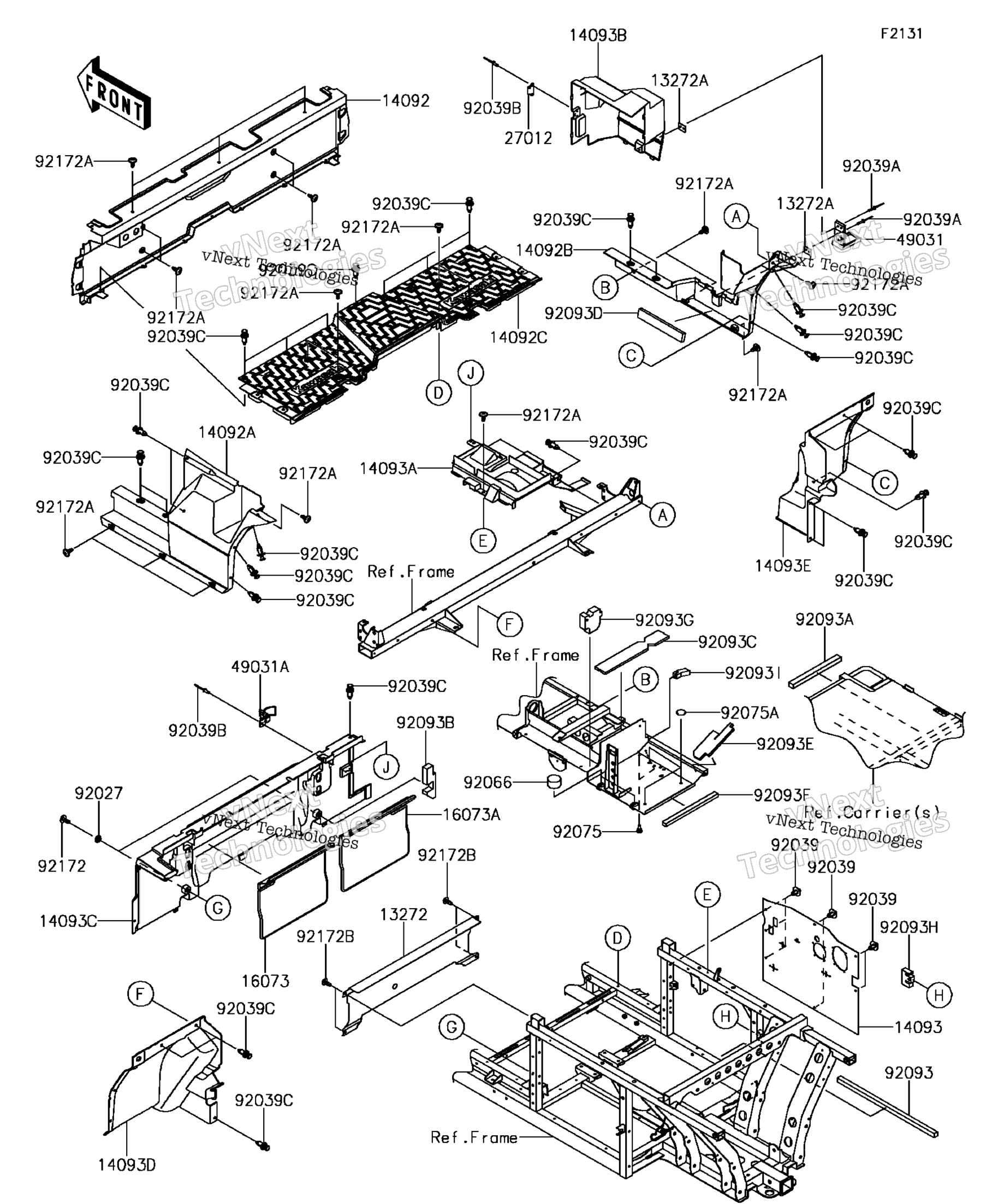 Рама Fittings(Rear)