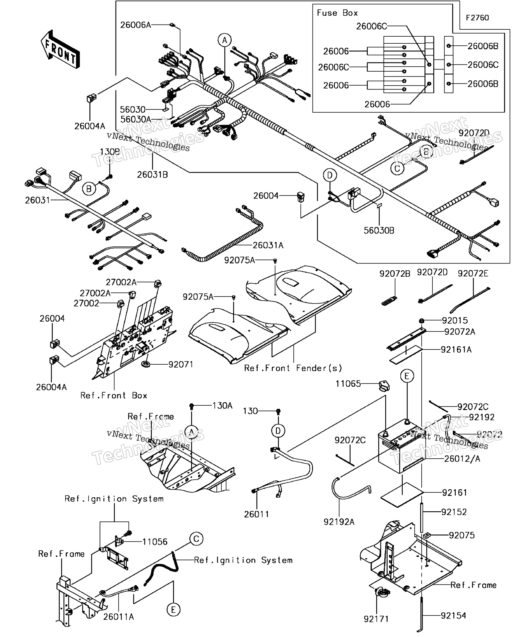 Шасси Electrical Equipment