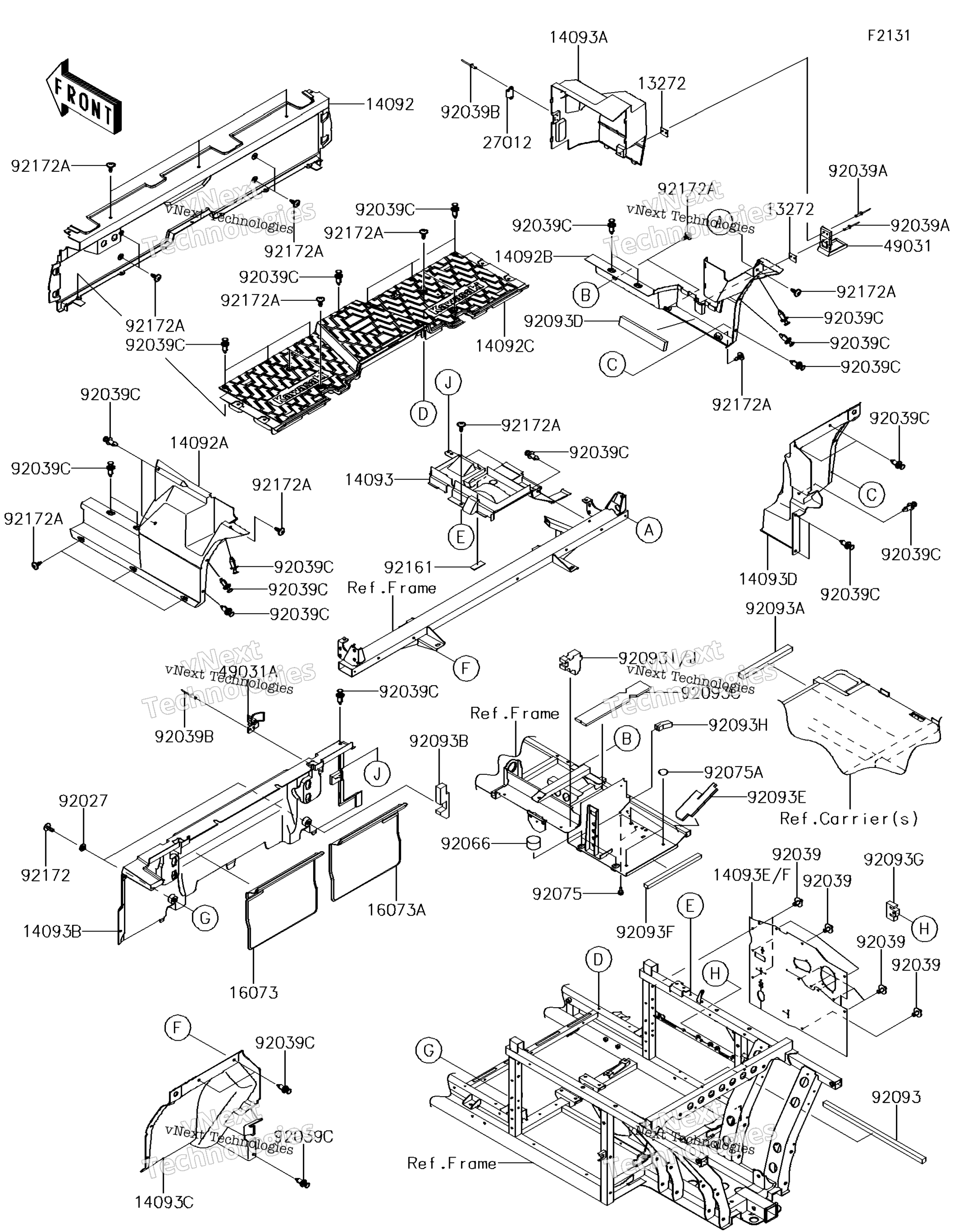 Рама Fittings(Rear)