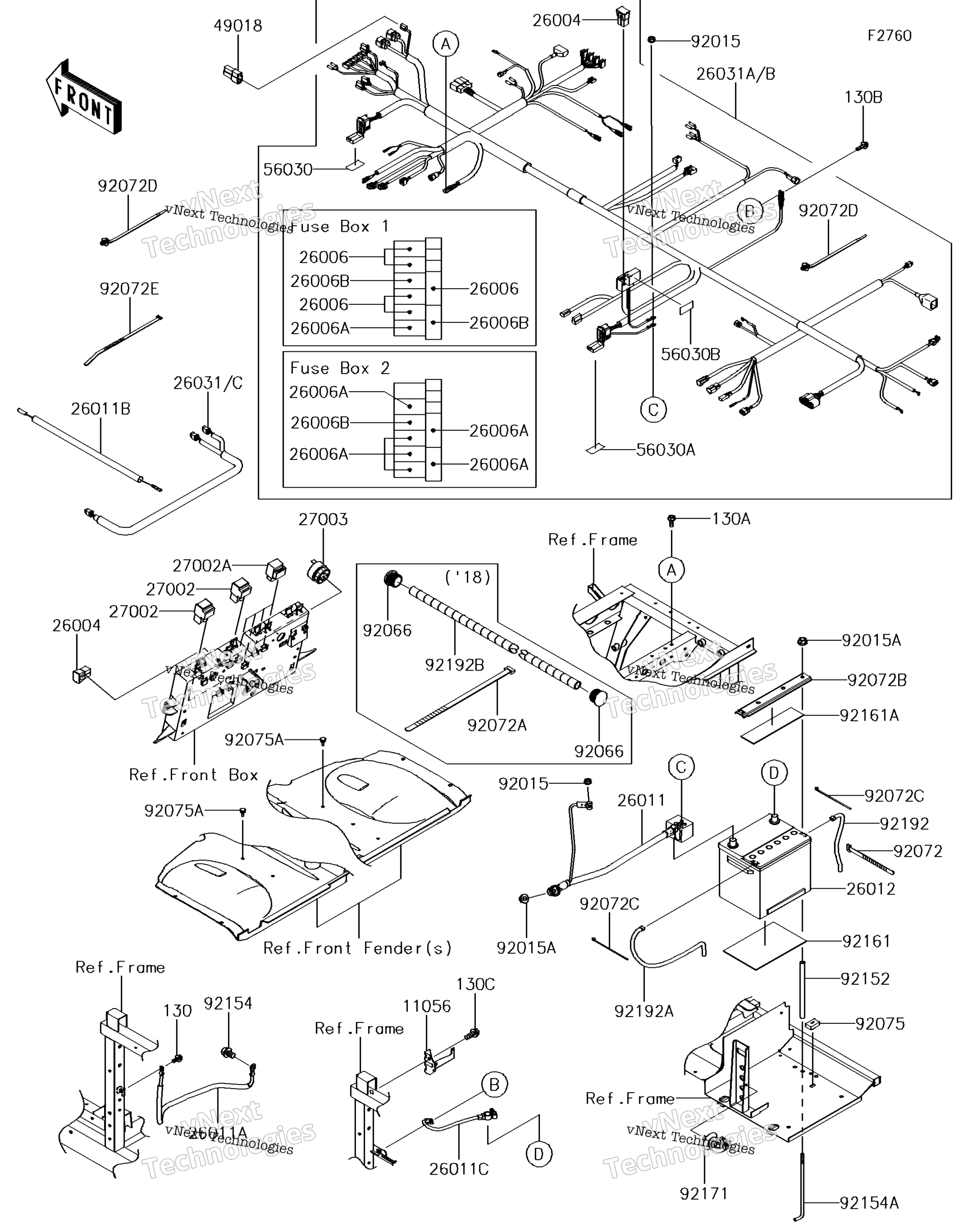 Шасси Electrical Equipment