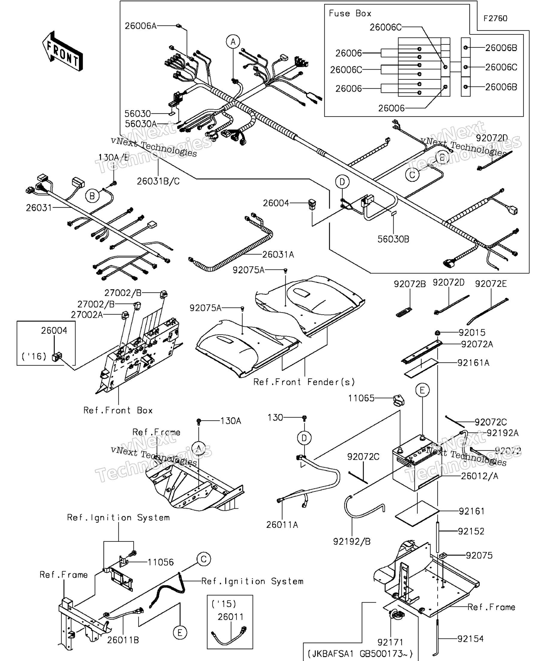 Шасси Electrical Equipment