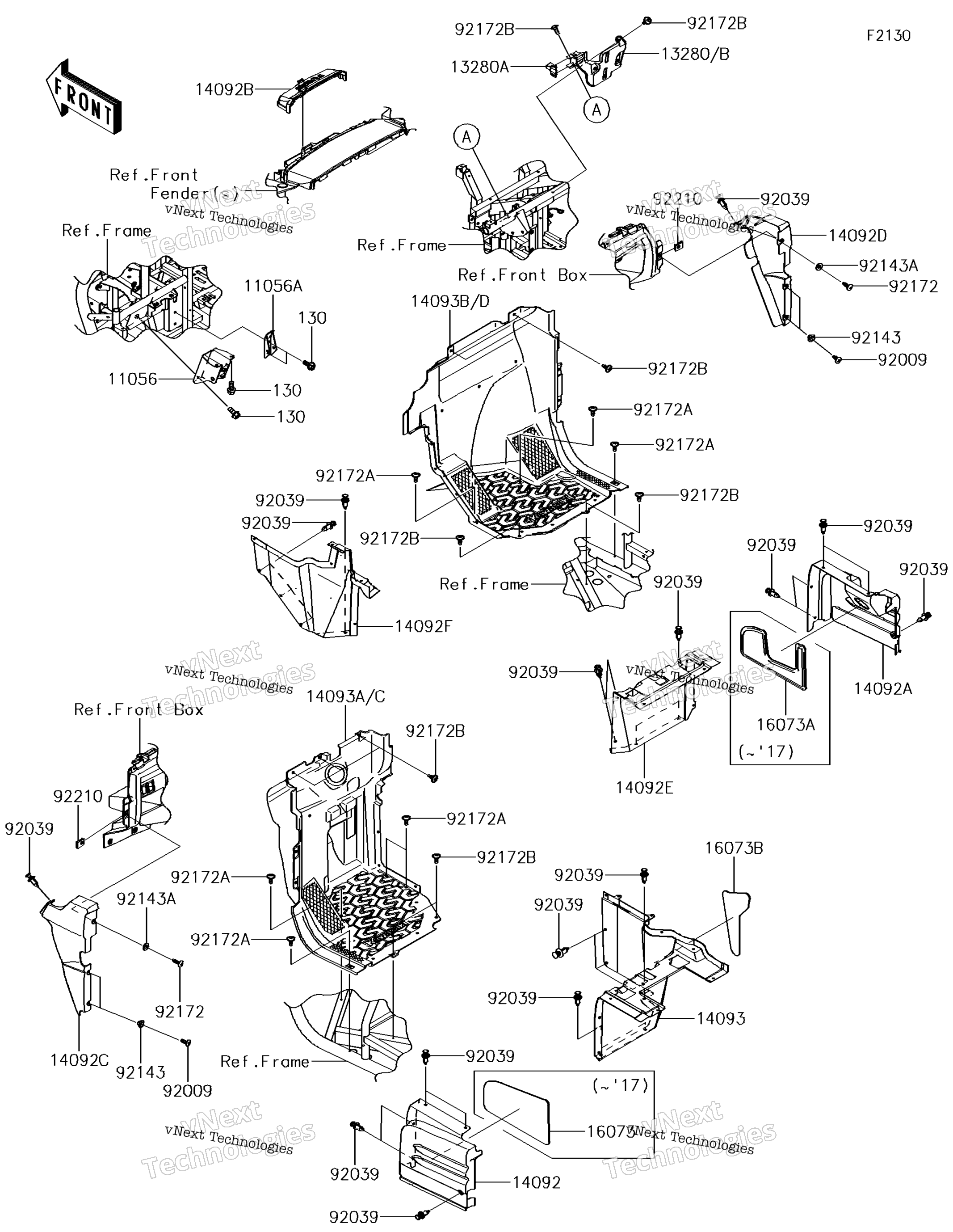 Рама Fittings(Front)