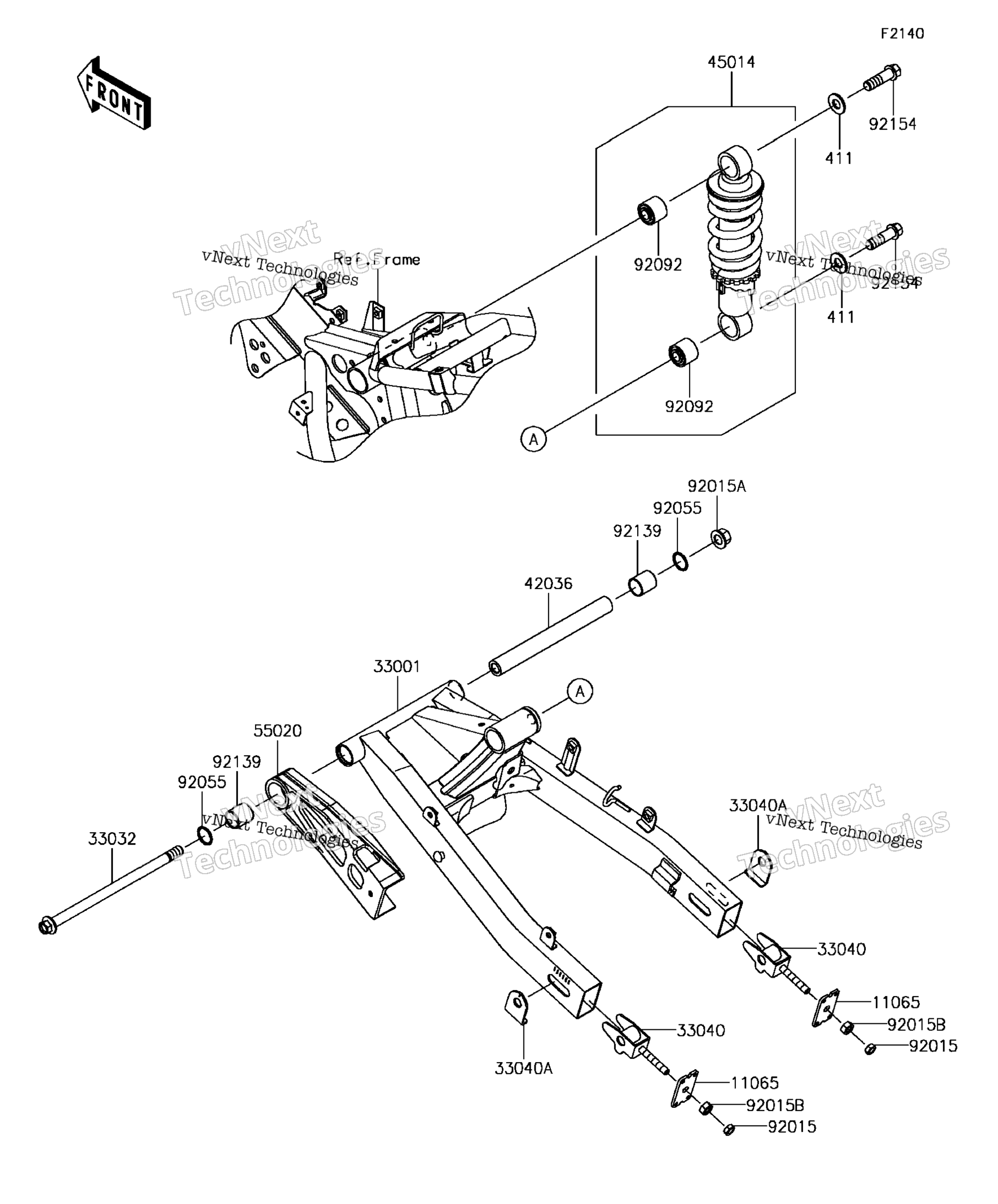 Swingarm / Shock Absorber