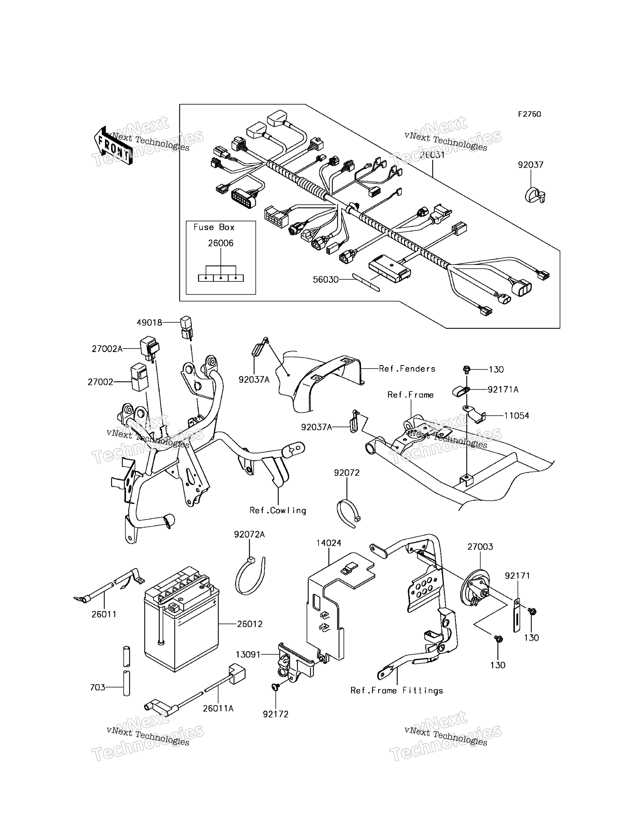Шасси Electrical Equipment