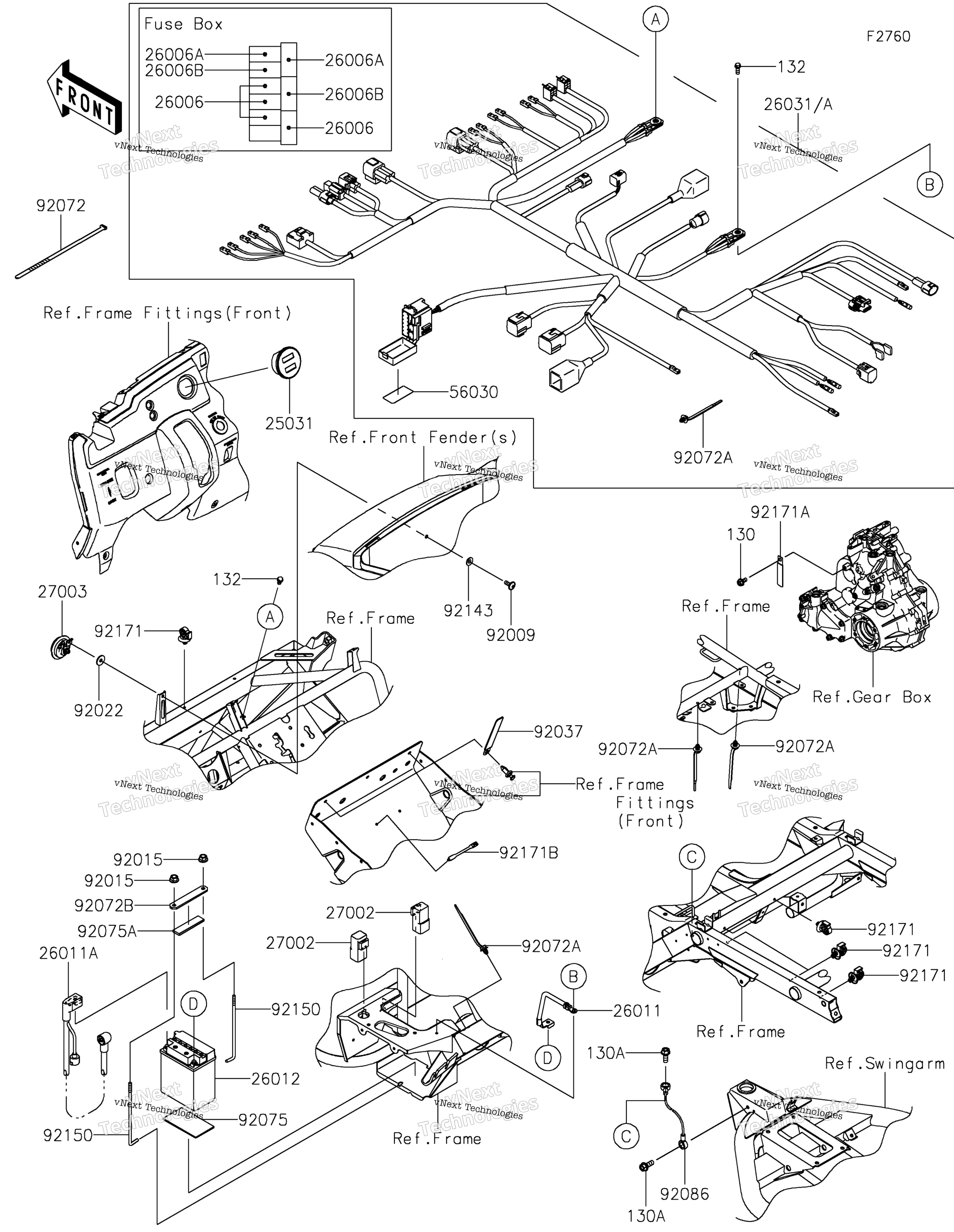 Шасси Electrical Equipment