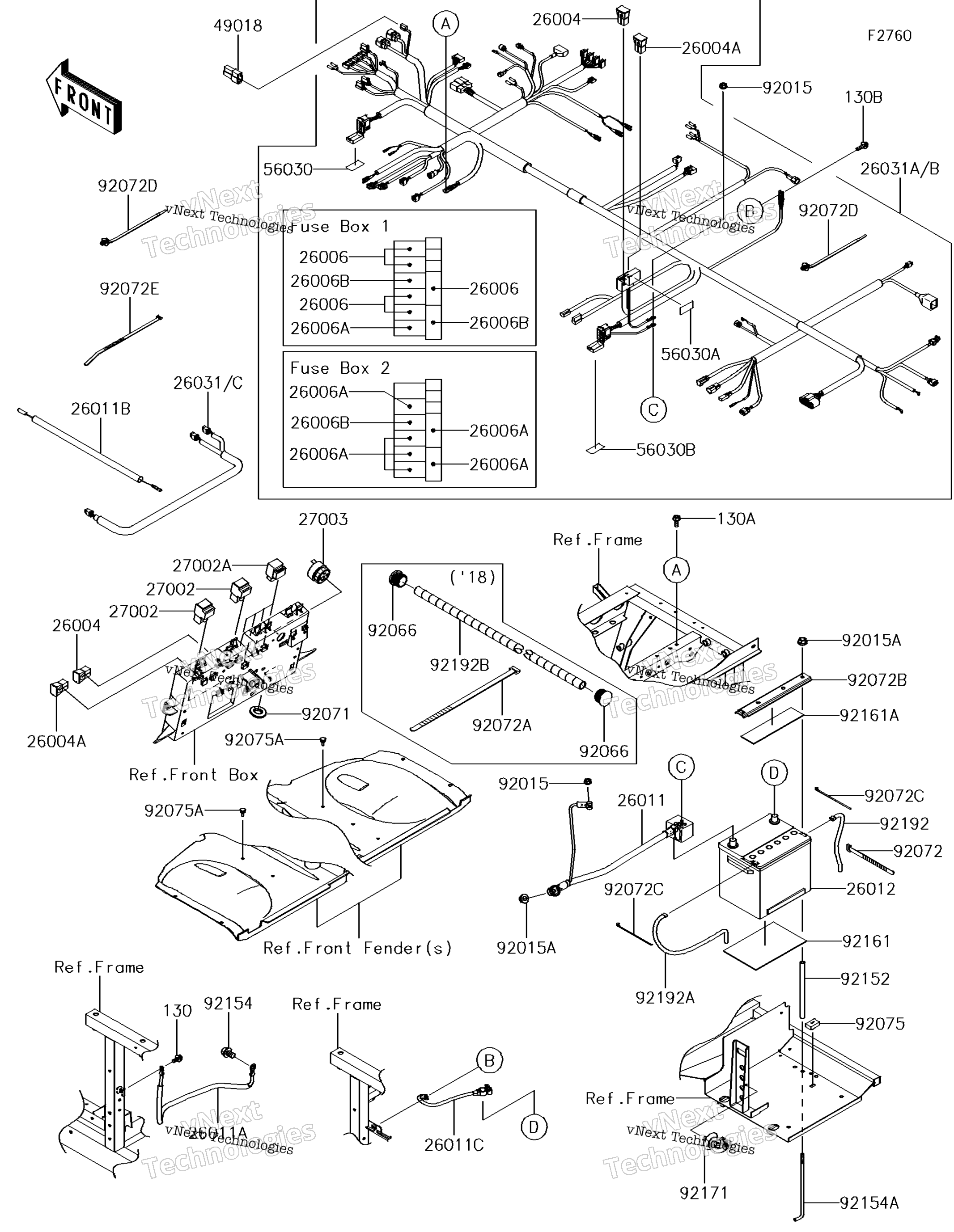 Шасси Electrical Equipment