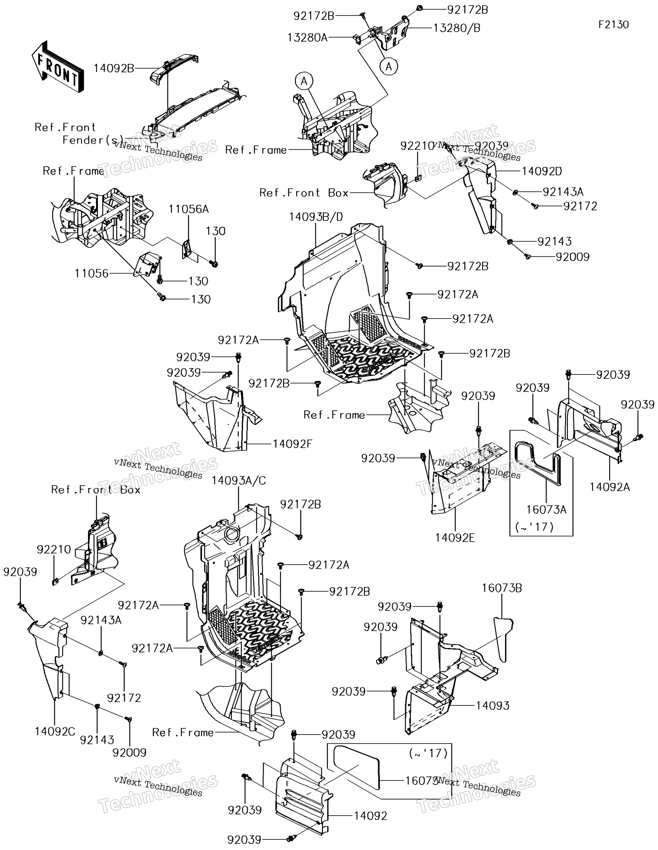 Рама Fittings(Front)