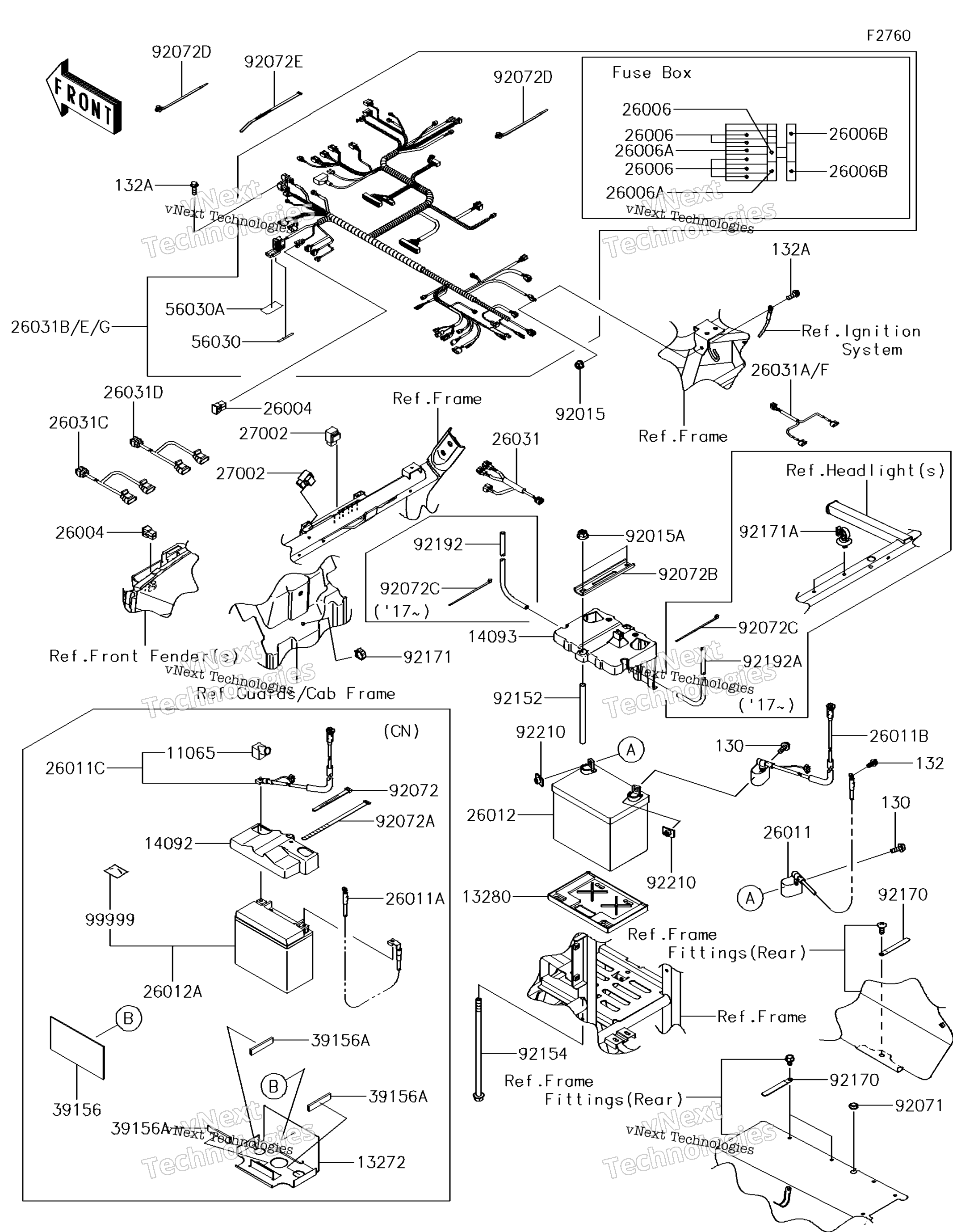 Шасси Electrical Equipment