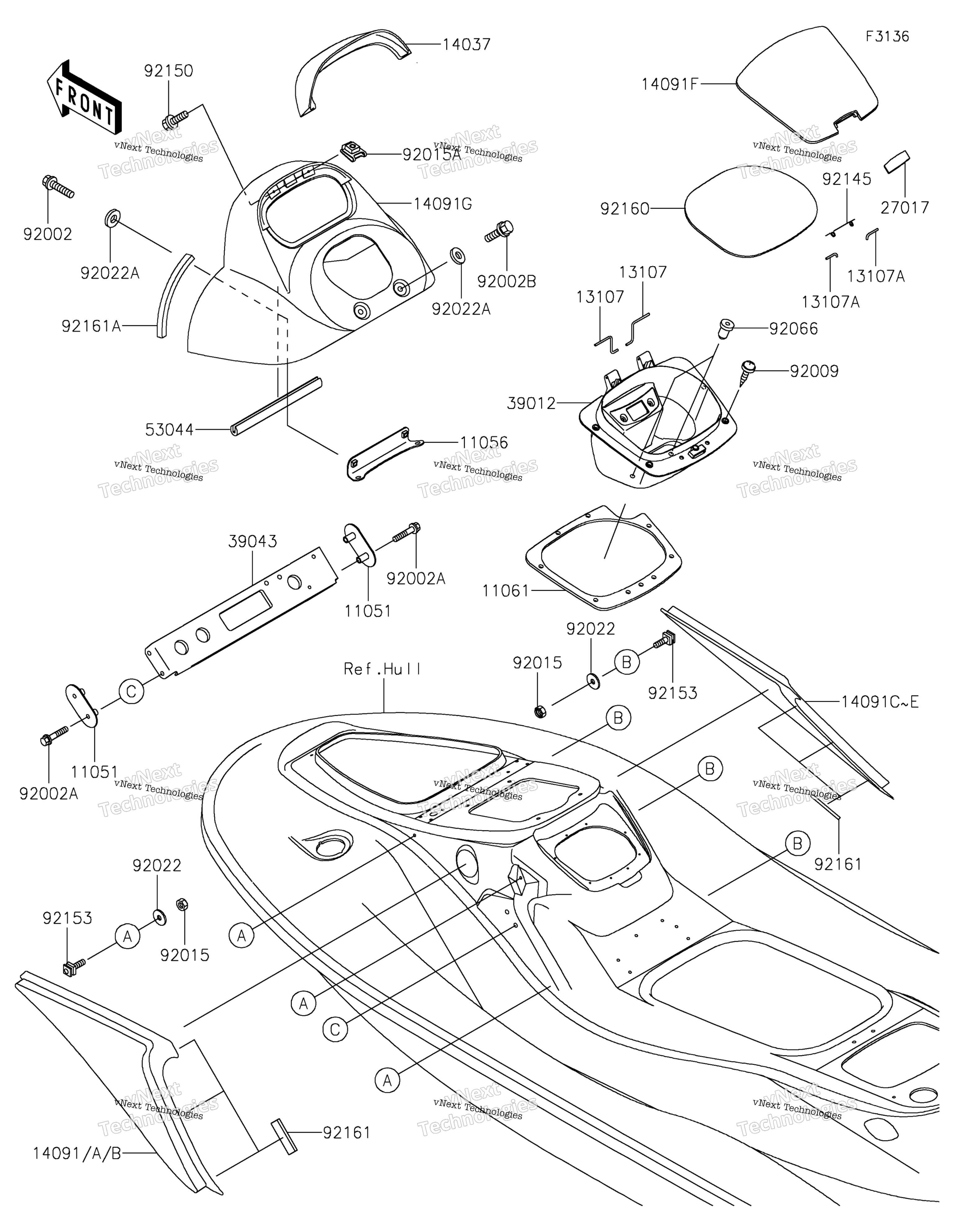 Корпус Middle Fittings