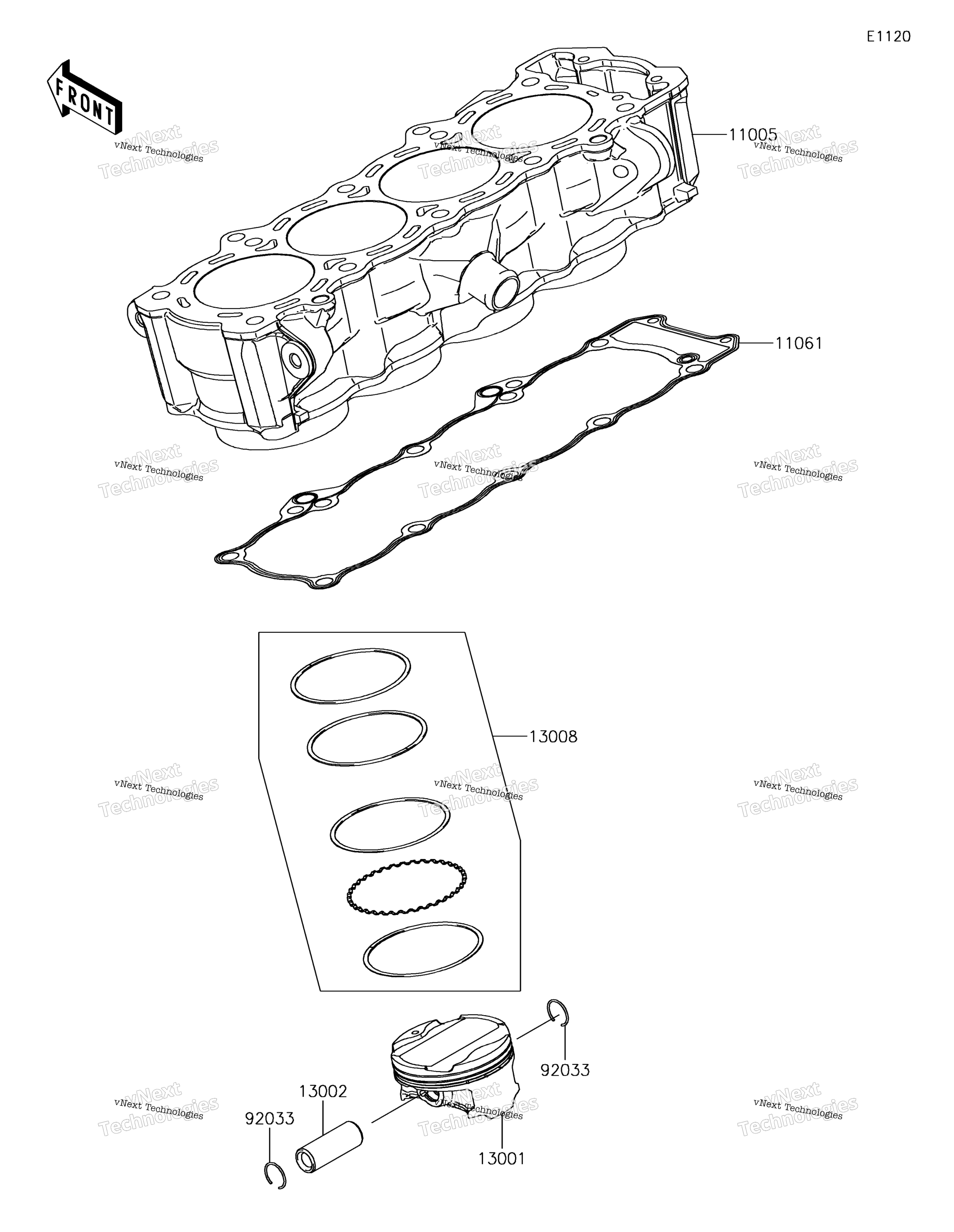 цилиндр / Piston(S)
