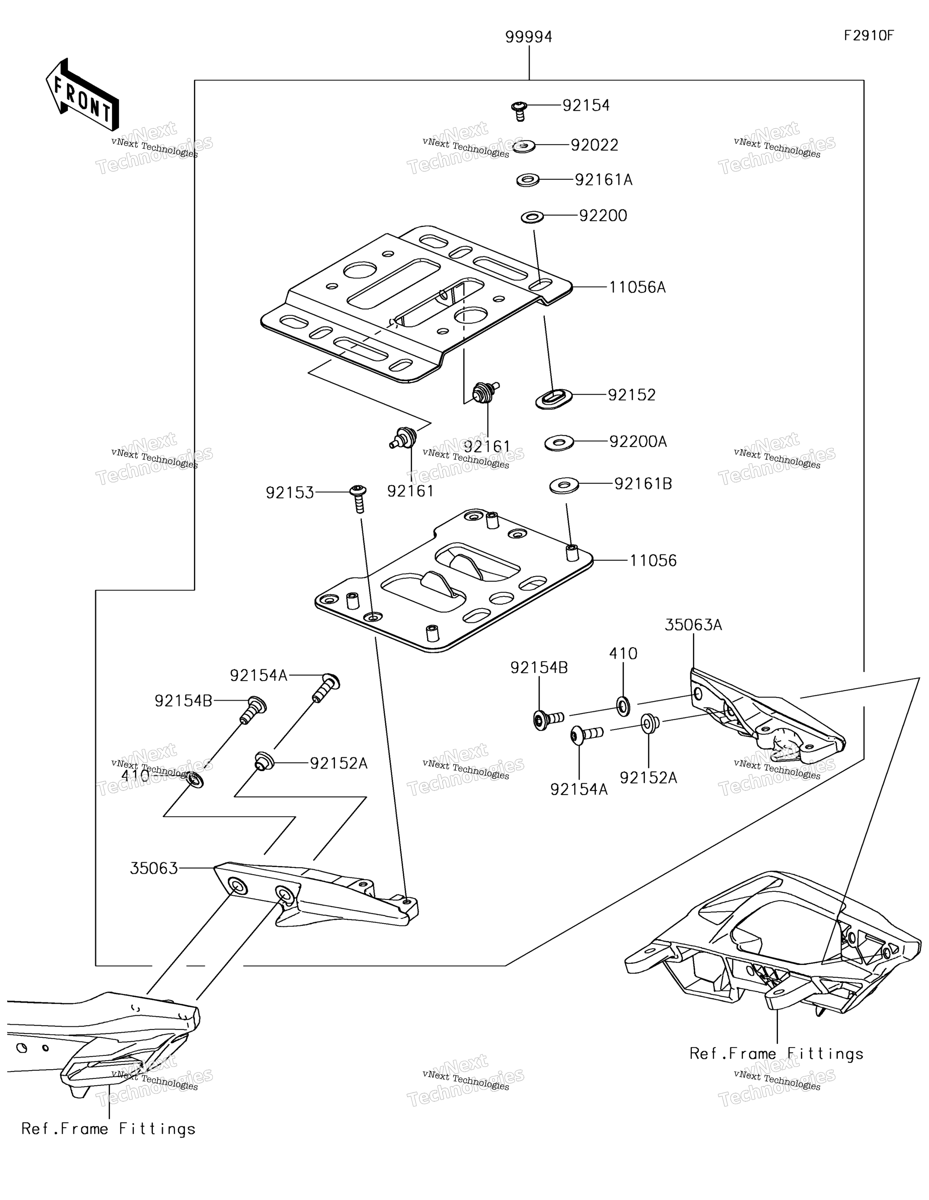 Аксессуары (Topcase Bracket)